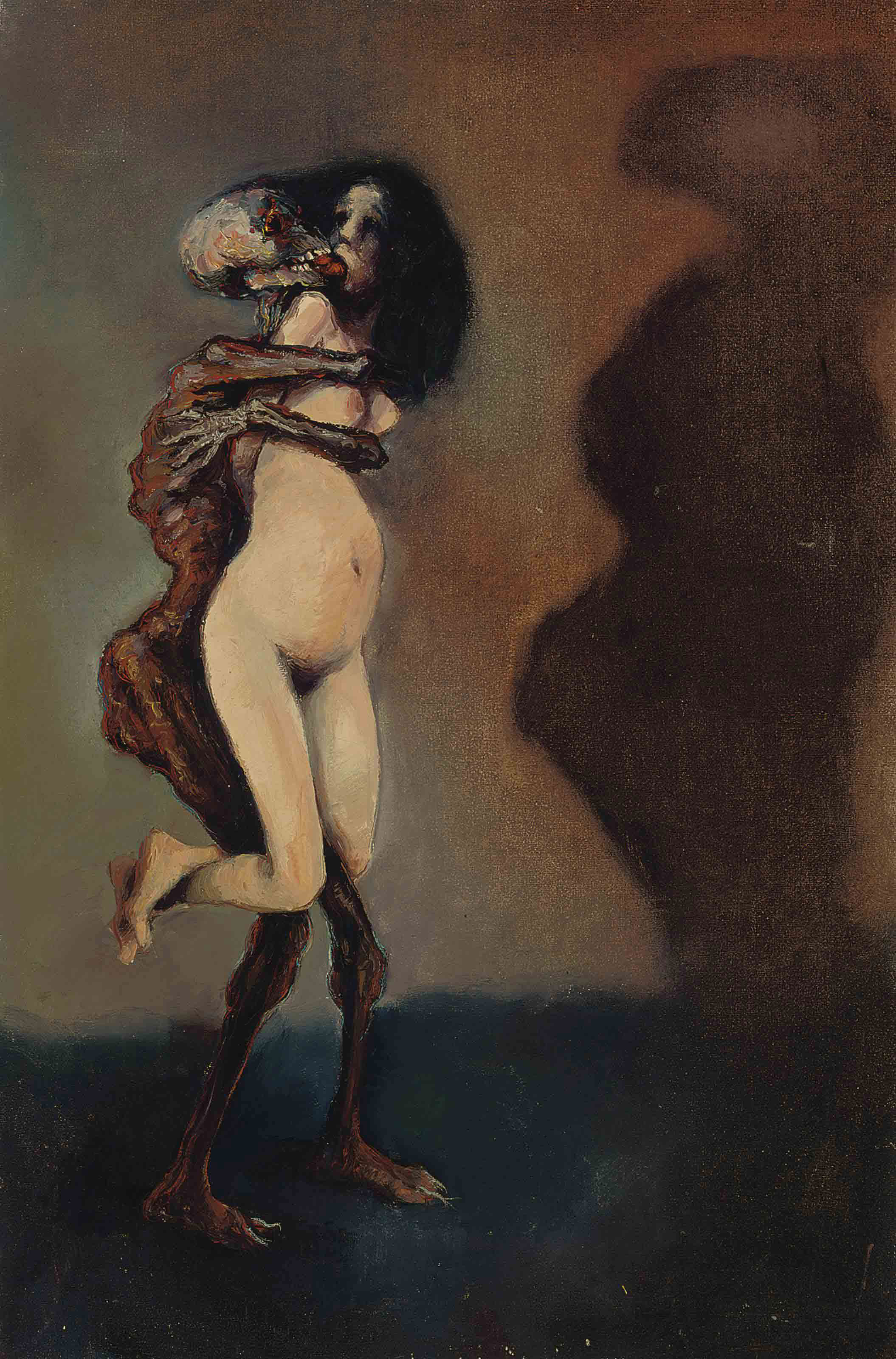 Robert Lenkiewicz 1941 2002 Death And The Maiden I 20th