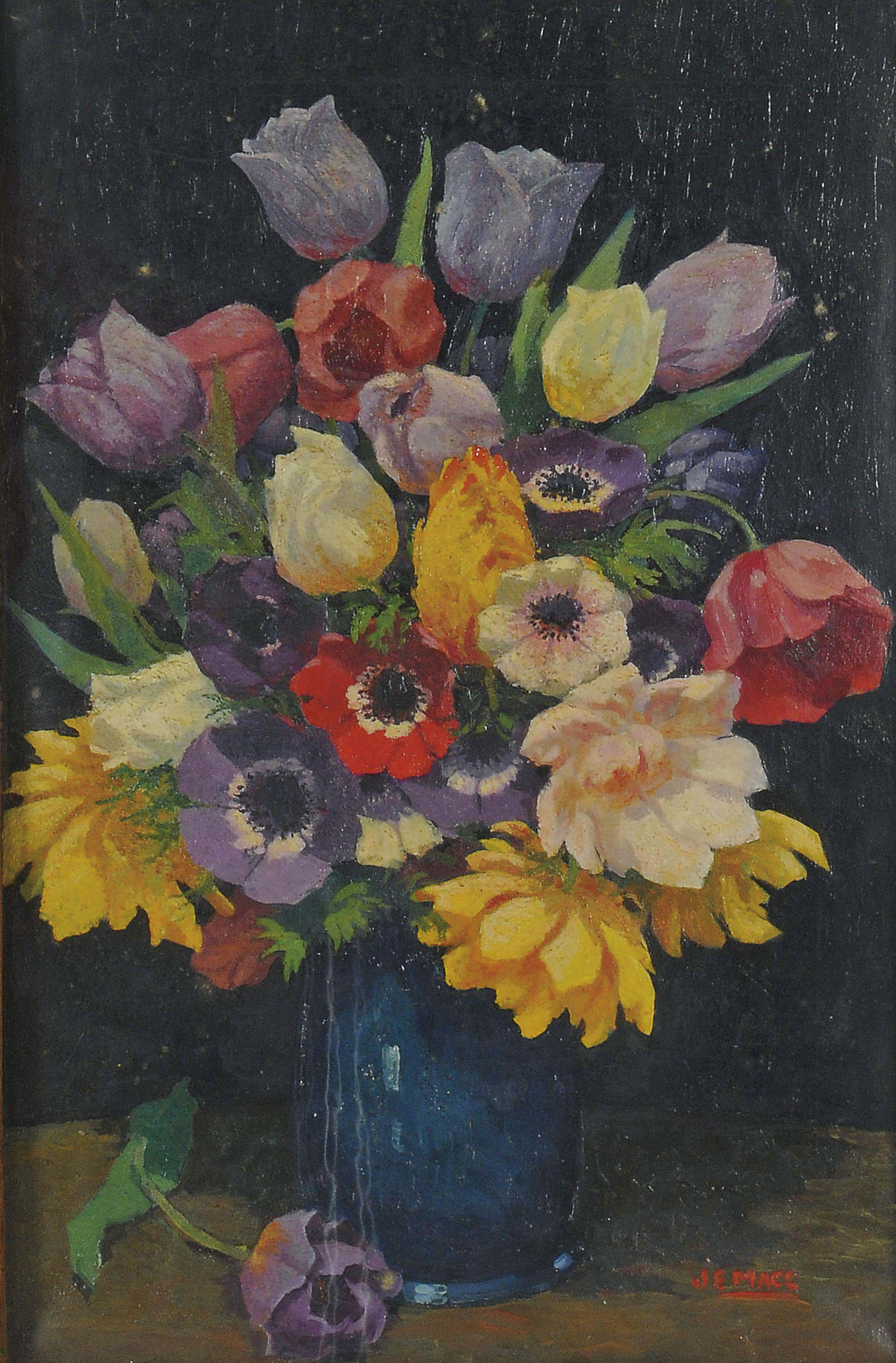 John Edmond Mace (b. 1889) , Summer flowers Christie's