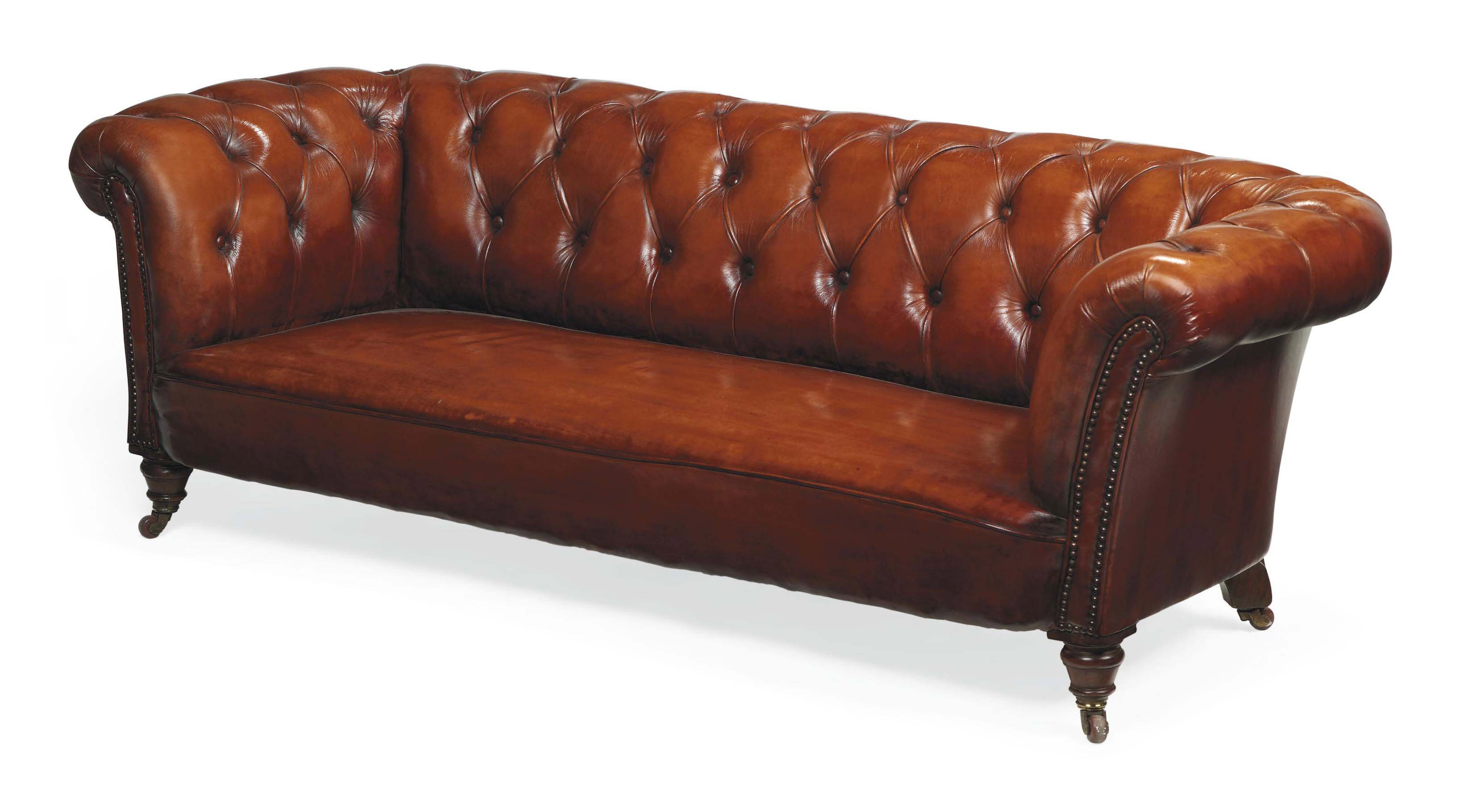 A VICTORIAN BUTTONEDLEATHER SOFA , LATE 19TH CENTURY Christie's