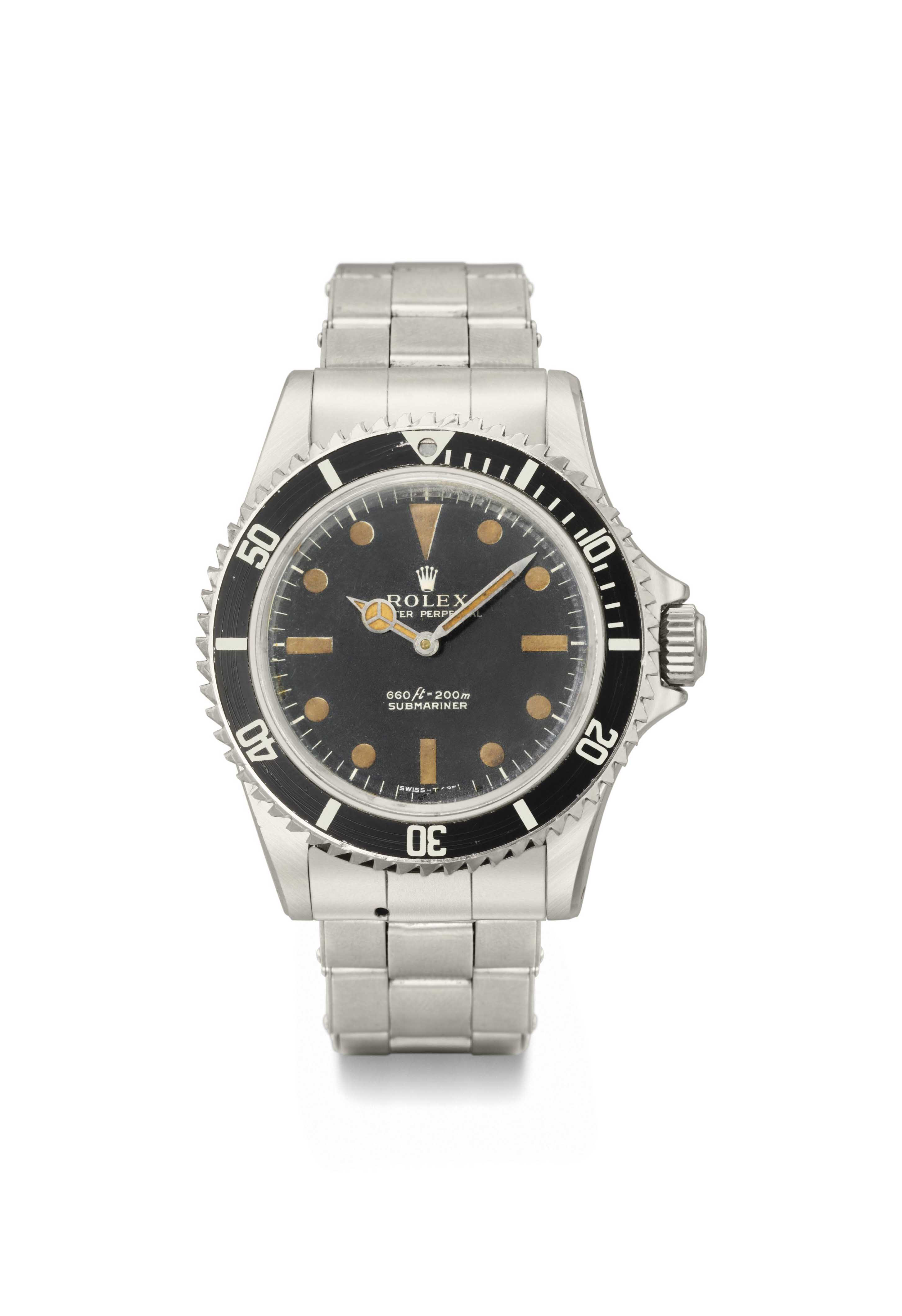 James Bond's specially adapted Rolex 