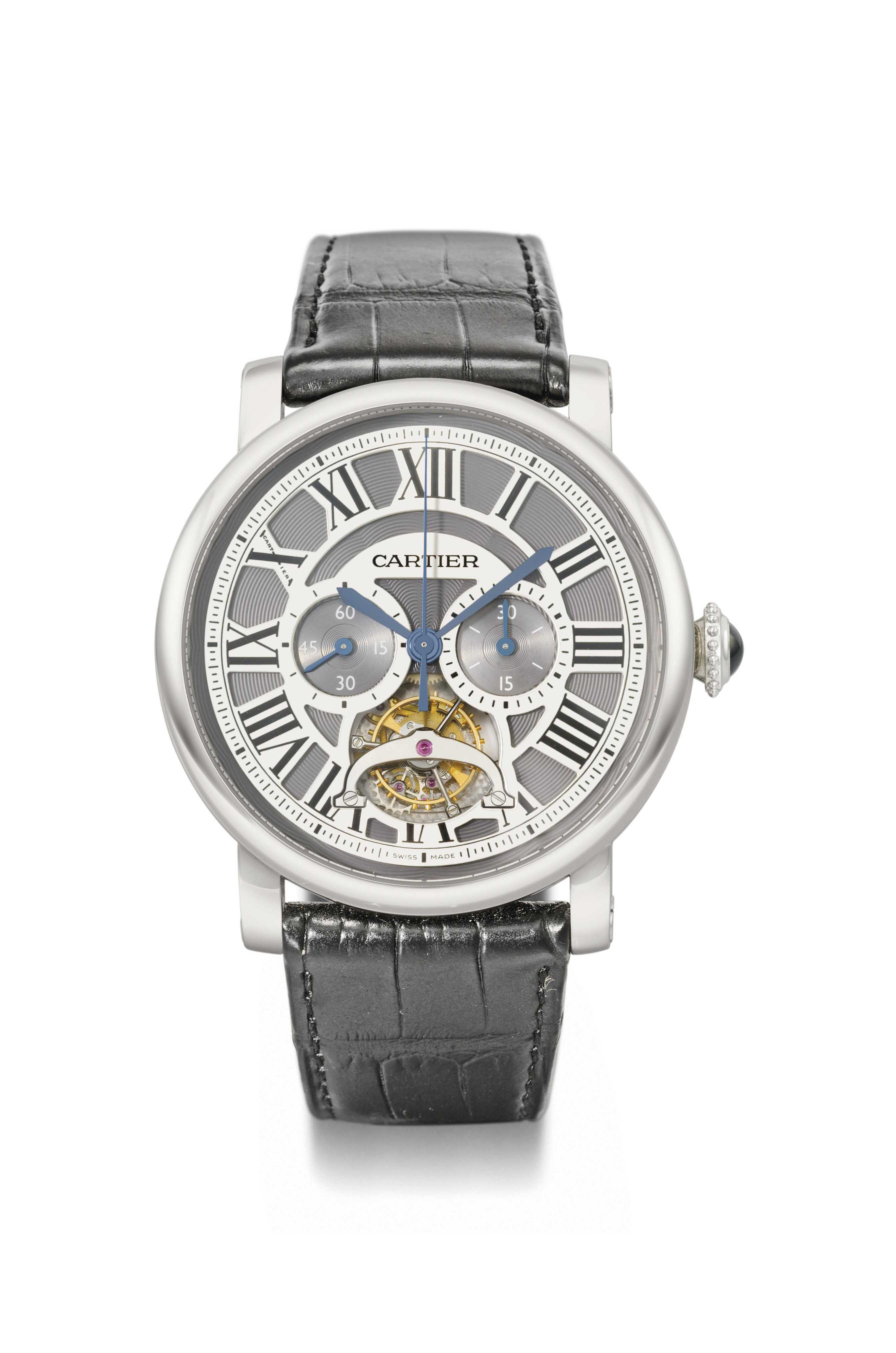 cartier tourbillon chronograph