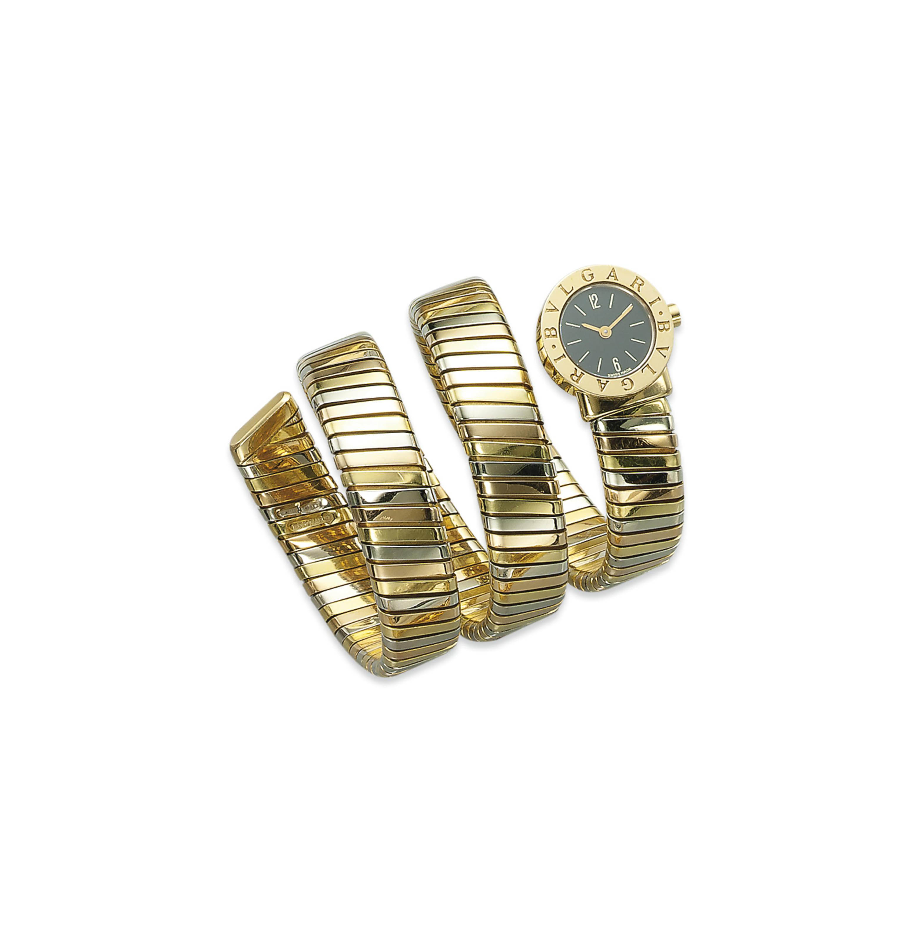 A SNAKEBRACELET 'BULGARIBULGARI' WRISTWATCH, BY BULGARI Christie's