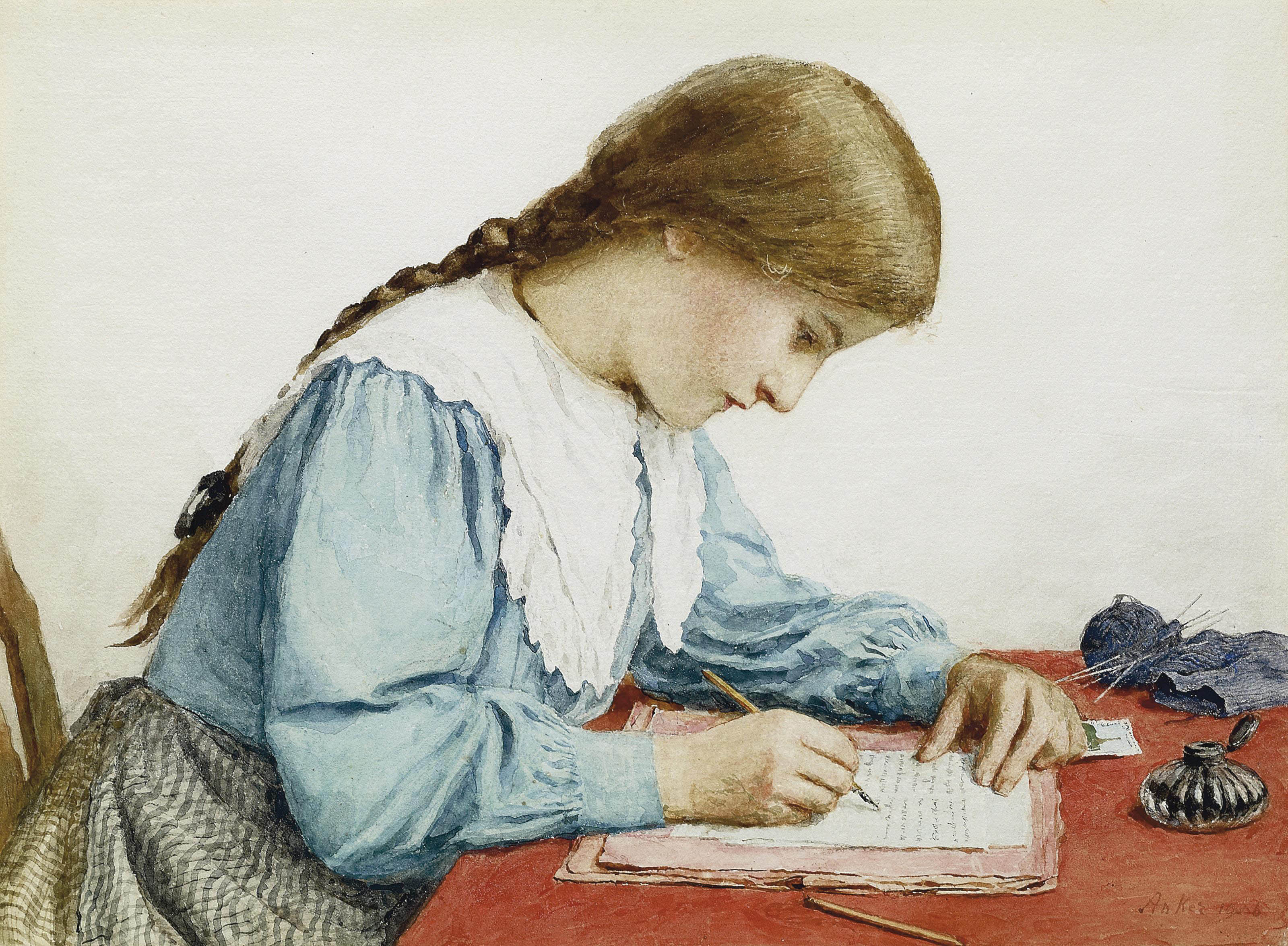 素晴らしい品質 ALBERT ANKER 1831-1910 アルバートアンカー asakusa