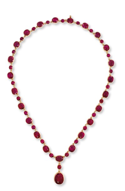 A STUNNING RUBY NECKLACE | Christie's