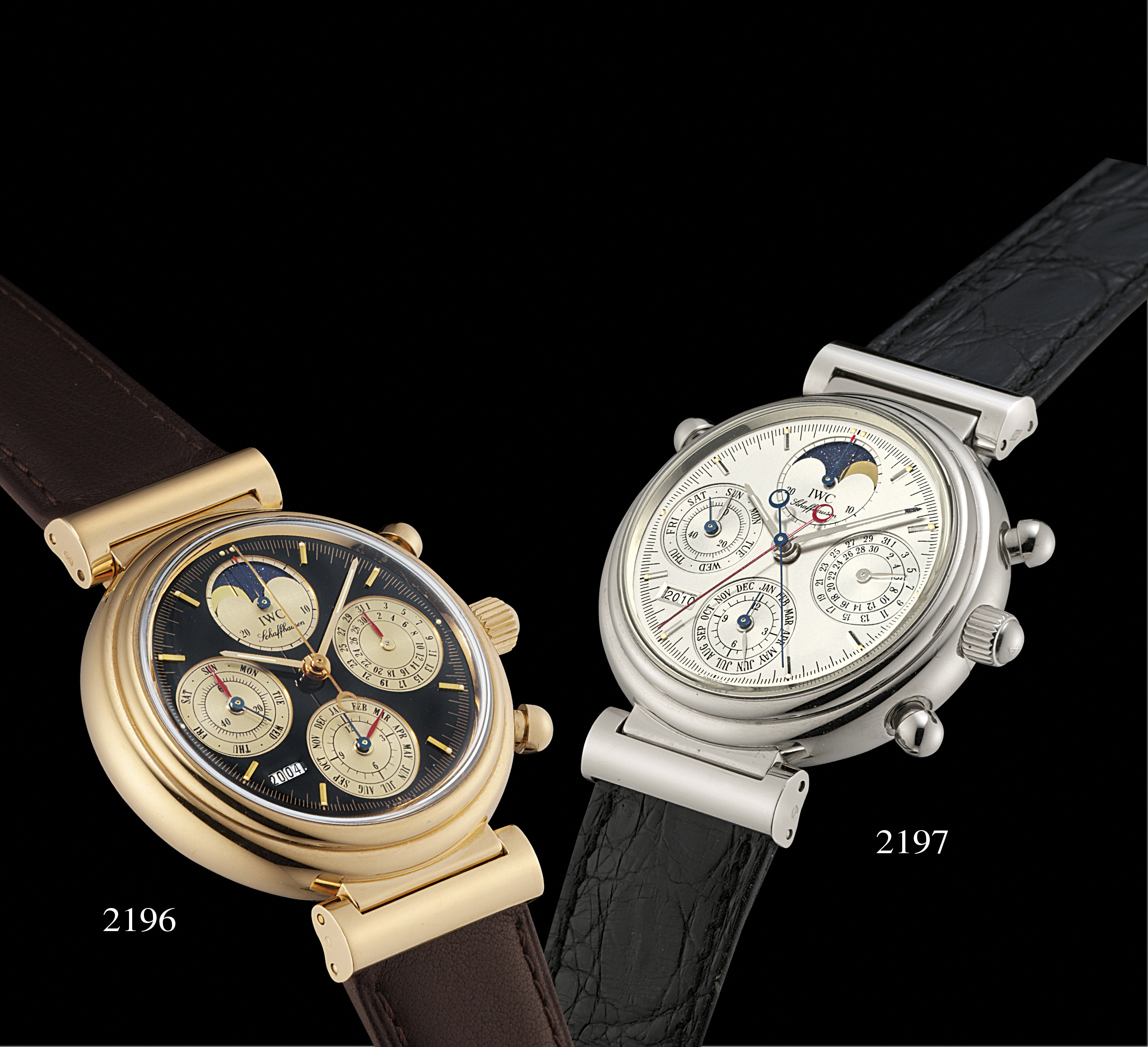 IWC, DA VINCI, RATTRAPANTE , FINE PLATINUM AUTOMATIC PERPETUAL CALENDAR