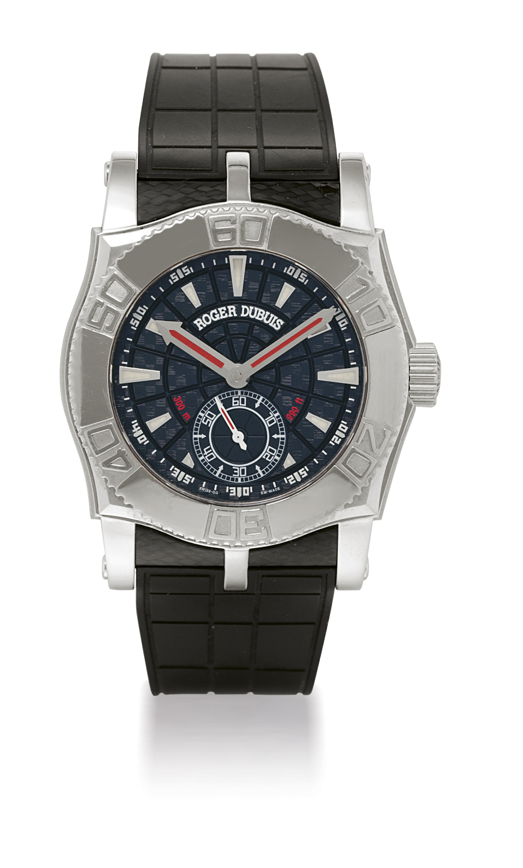 ROGER DUBUIS EASY DIVER JUST FOR FRIENDS STAINLESS STEEL AUTOMATIC WRISTWATCH LIMITED EDITION OF 280NO. 277 280 CIRCA 2004 Christie s