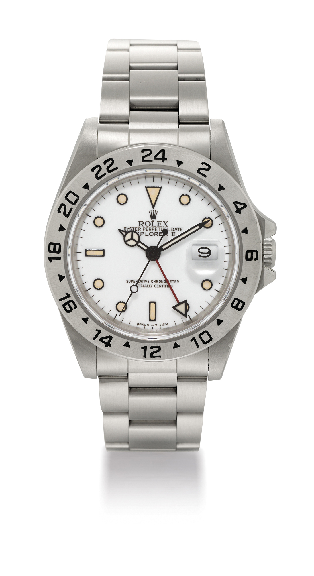 Rolex explorer ii 16570 thickness hotsell
