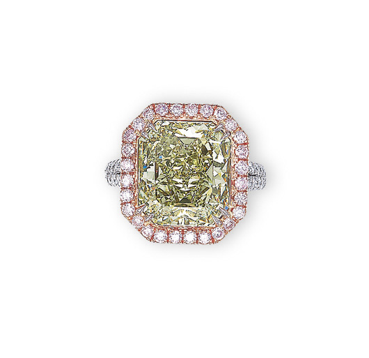 Chameleon diamond ring sale