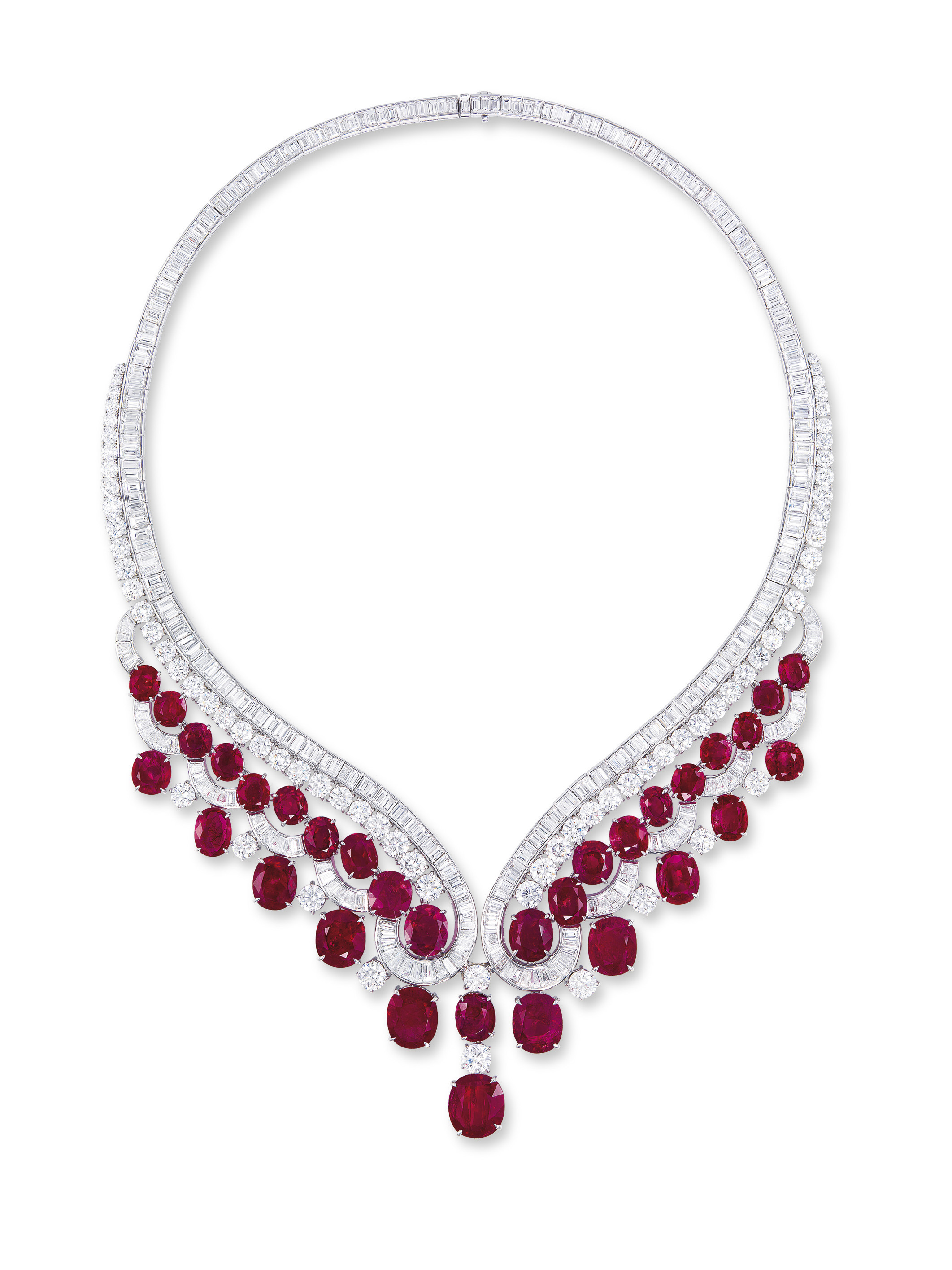 Harry winston shop ruby necklace