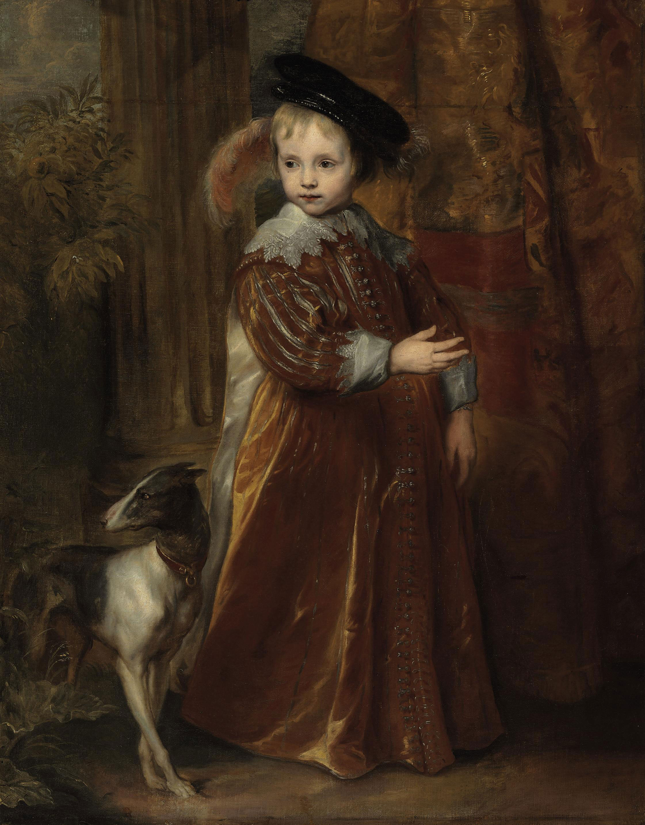 Studio of Sir Anthony van Dyck (Antwerp 1599-1641 London) , Portrait of