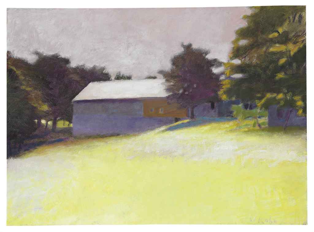 Wolf Kahn B 1927 Great Barn On The Hinesburg Road Iii 20th