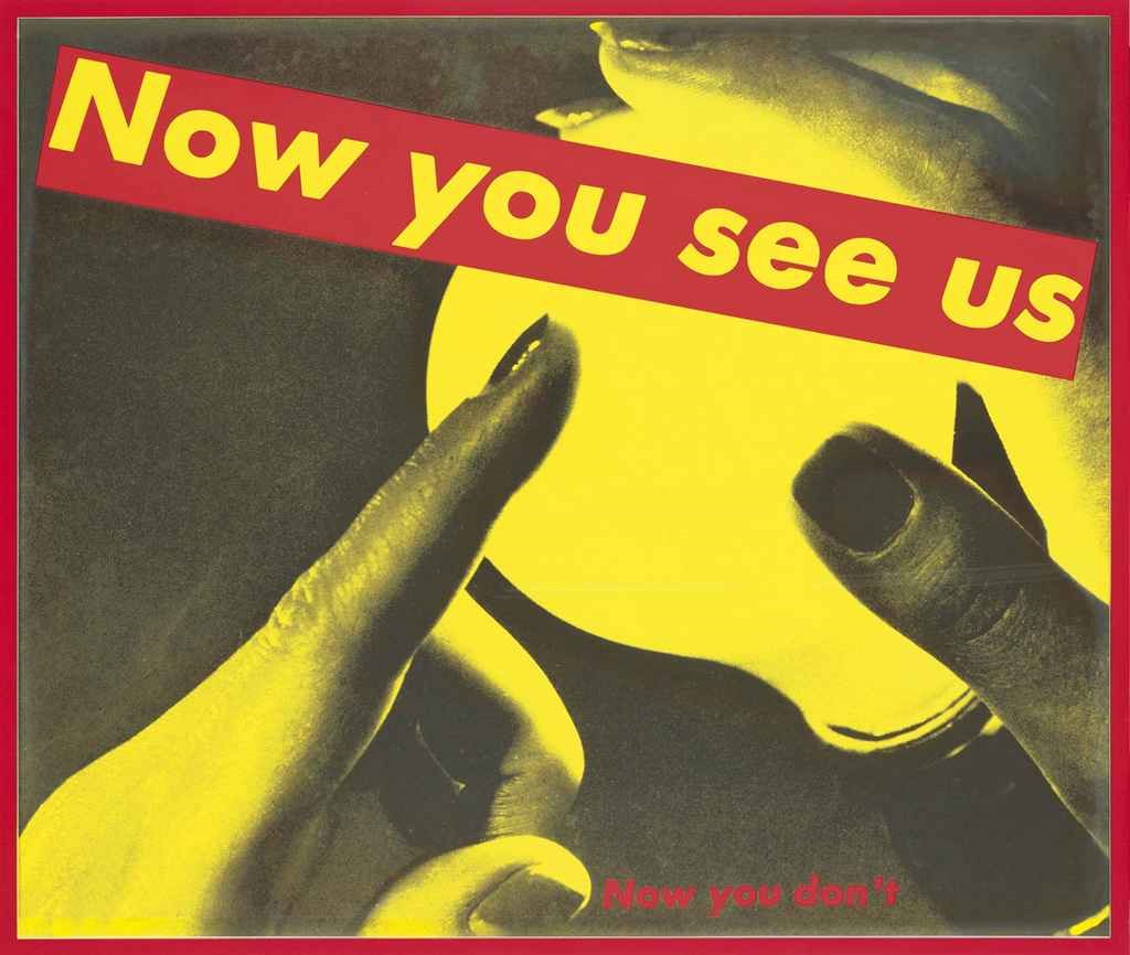 BARBARA KRUGER B 1945 