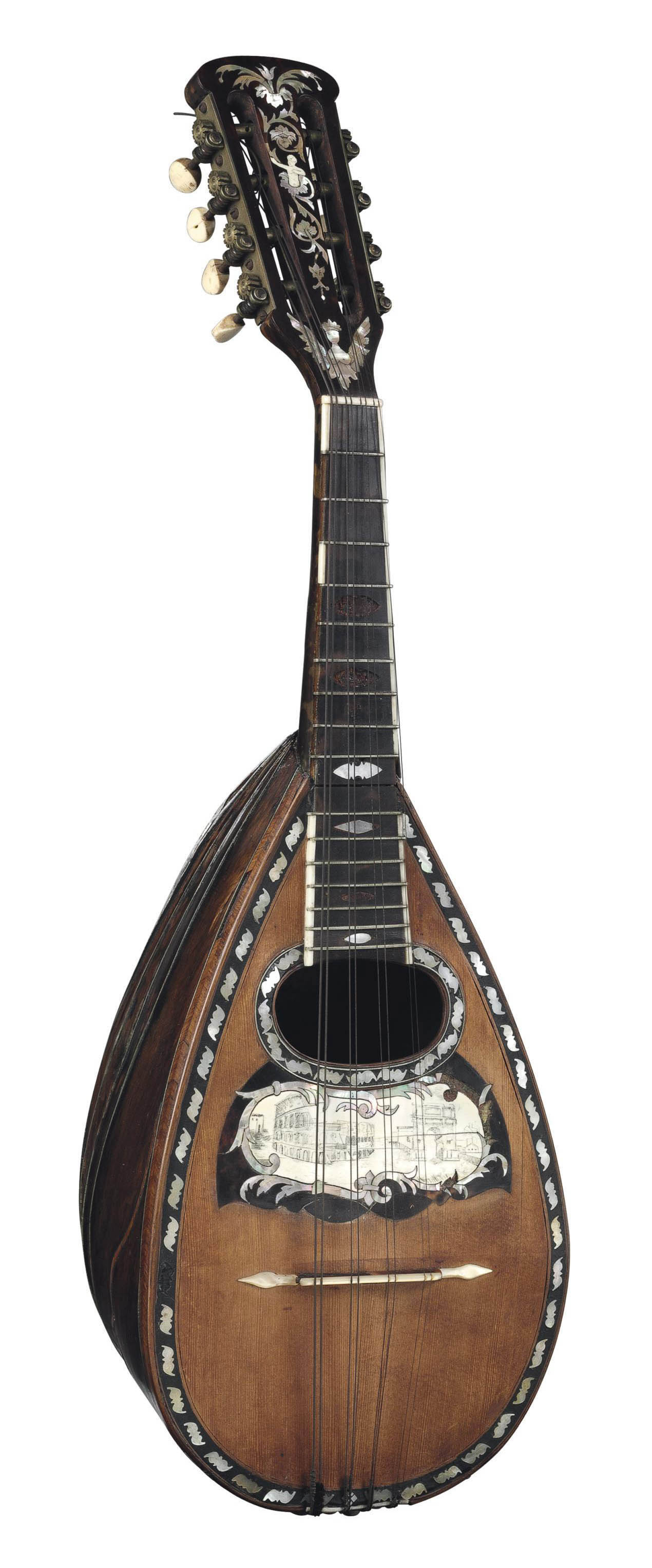 ASCRIBED TO PASQUALE VINACCIA , A MANDOLIN, NAPLES, CIRCA 1840 Christie's