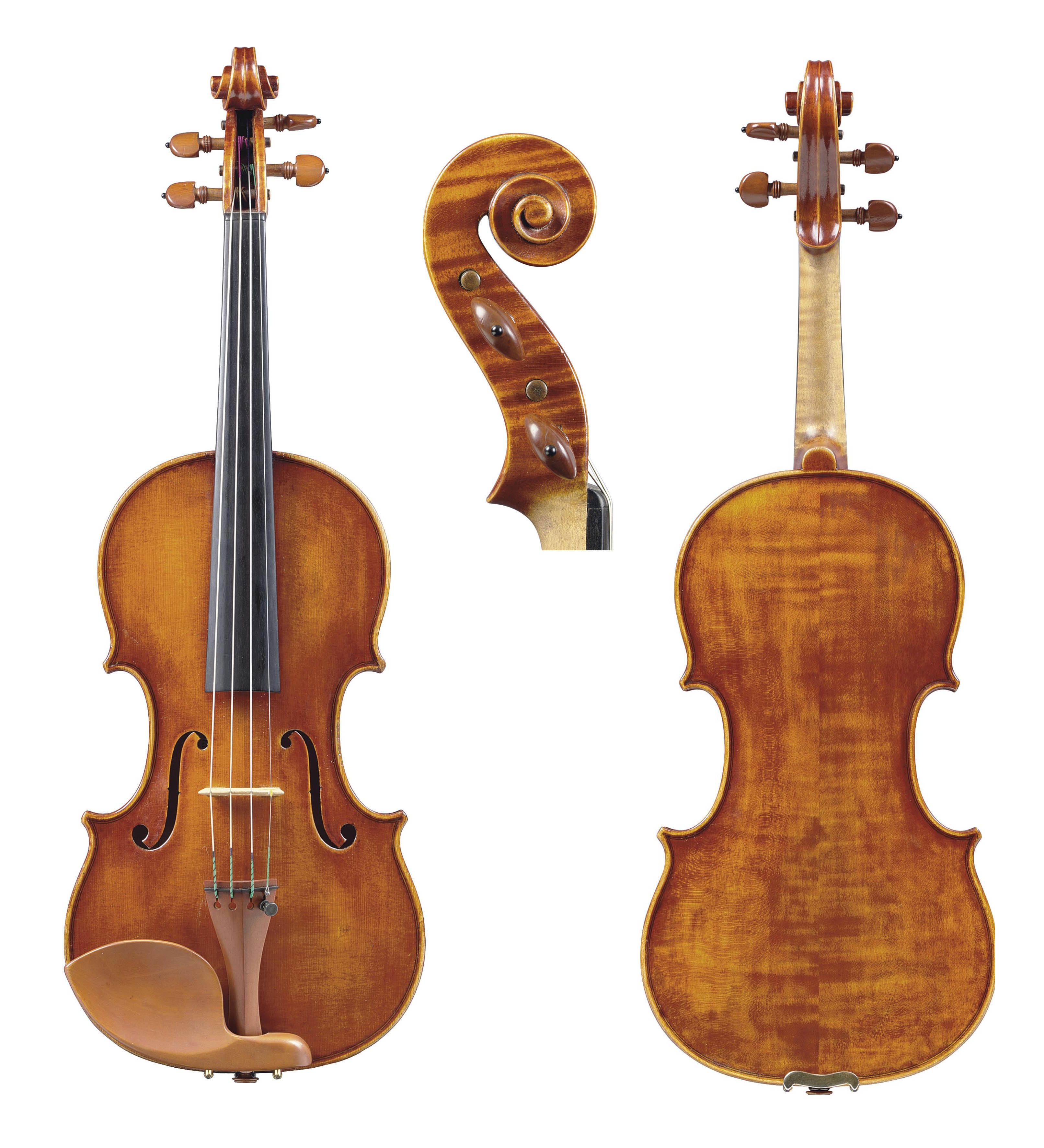 ATTRIBUTED TO GIACOMO AND LEANDRO BISIACH , A VIOLIN, MILAN, 1958