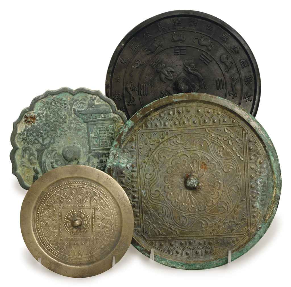 FOUR CHINESE BRONZE MIRRORS, , THREE SONG DYNASTY (9601279), Christie's