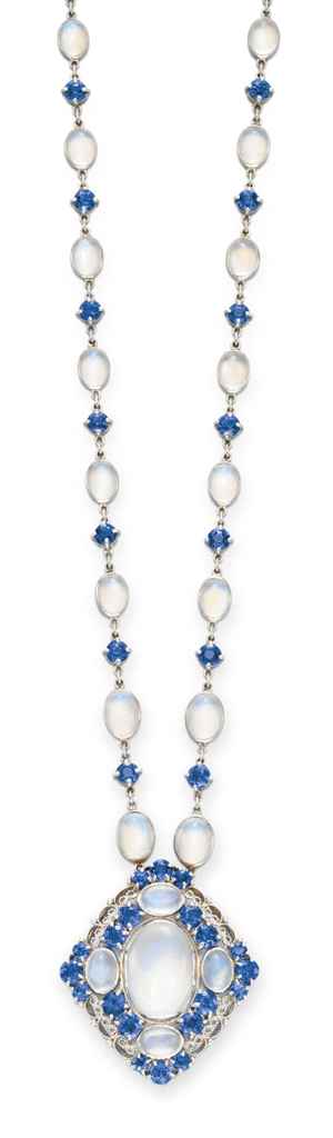 Tiffany moonstone shop necklace
