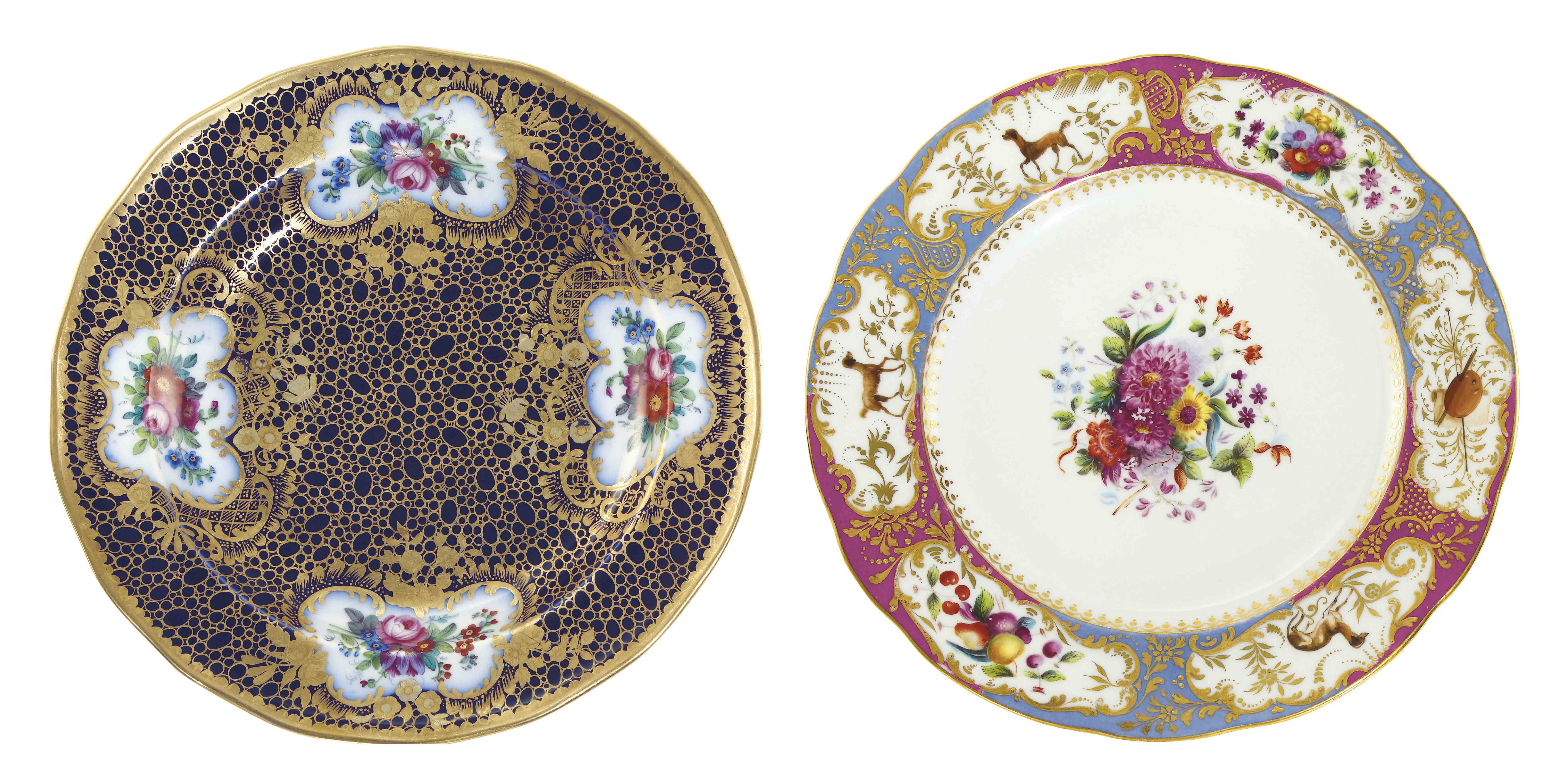 Two Porcelain Plates