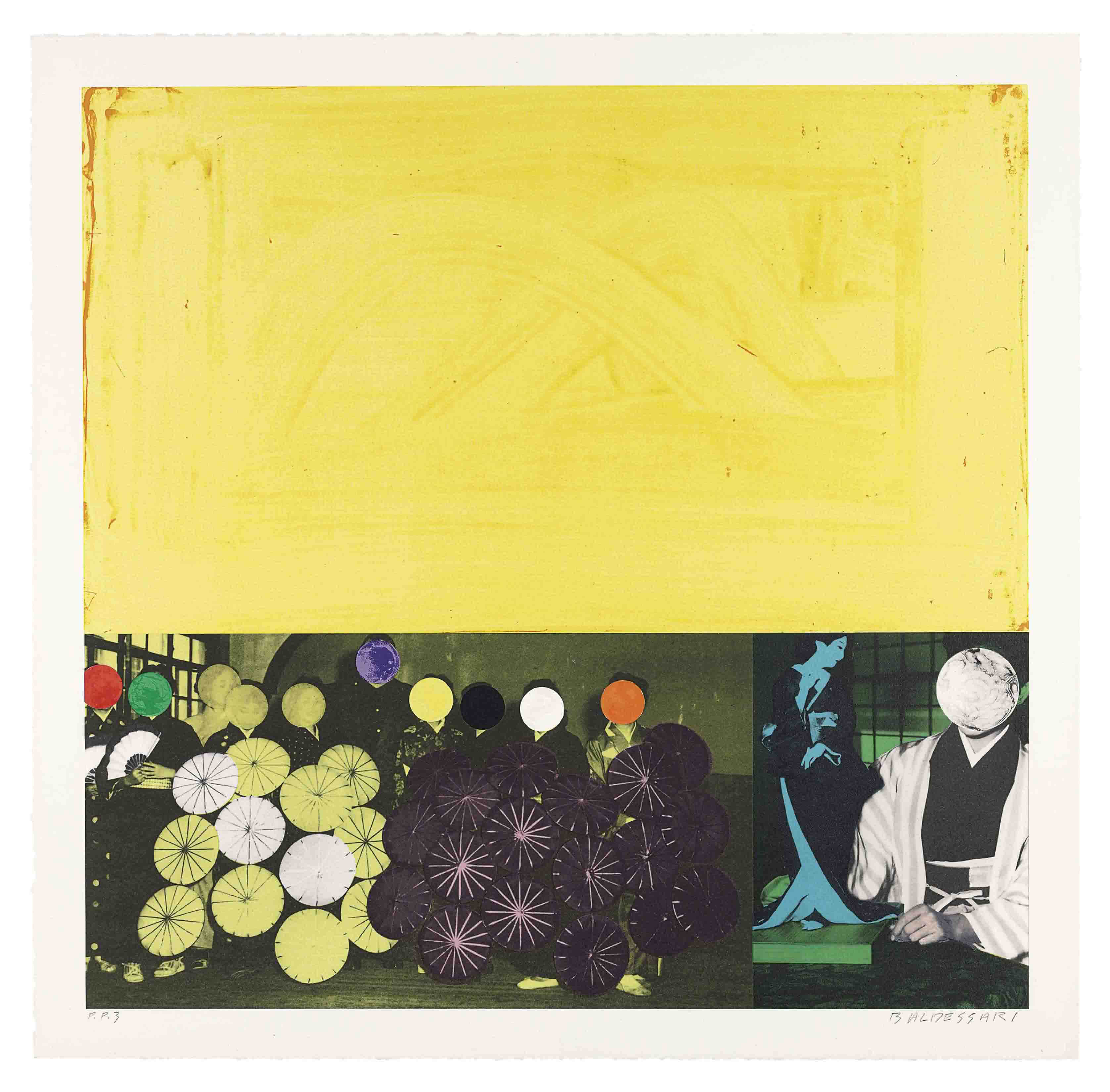 JOHN BALDESSARI , Japanese (Yellow), from Cliché (C.H. 76