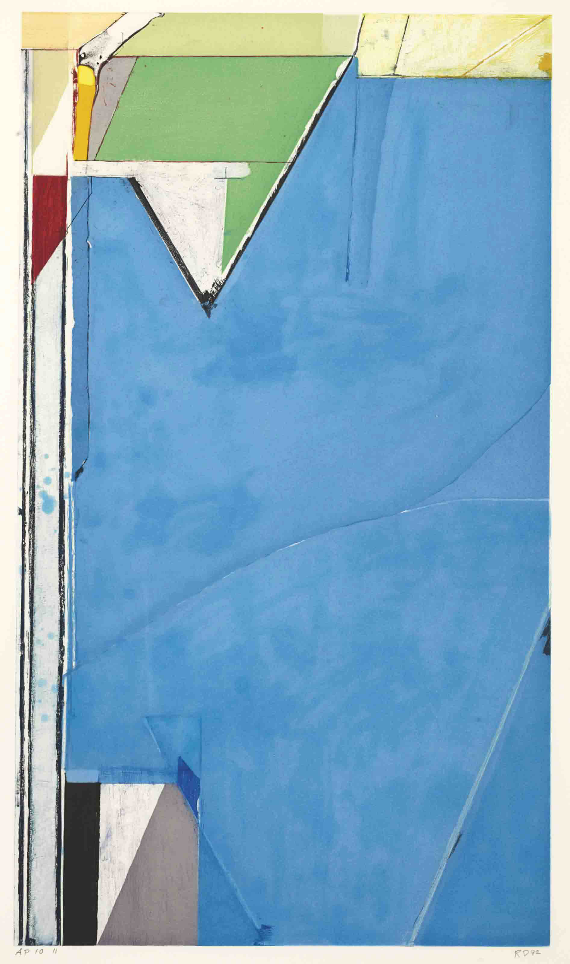 richard diebenkorn figurative works on paper