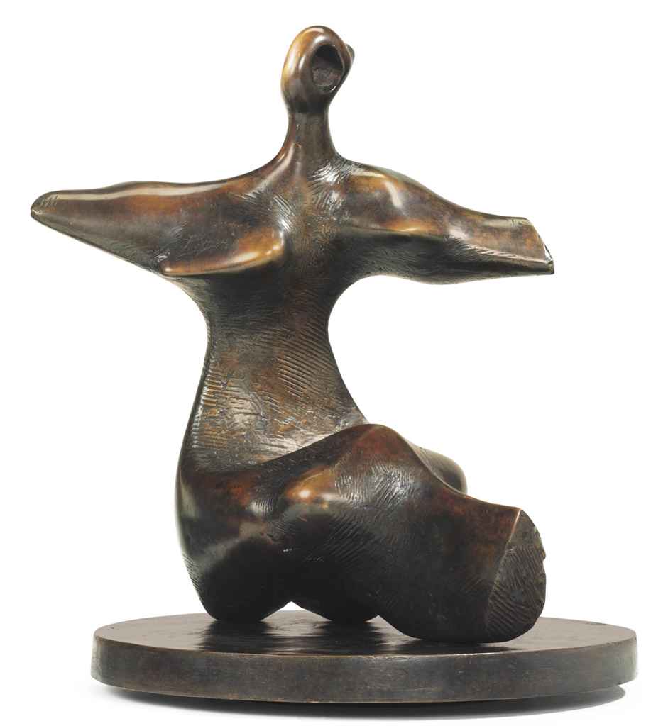 Working Model for Seated Figure: Arms Outstretched 
