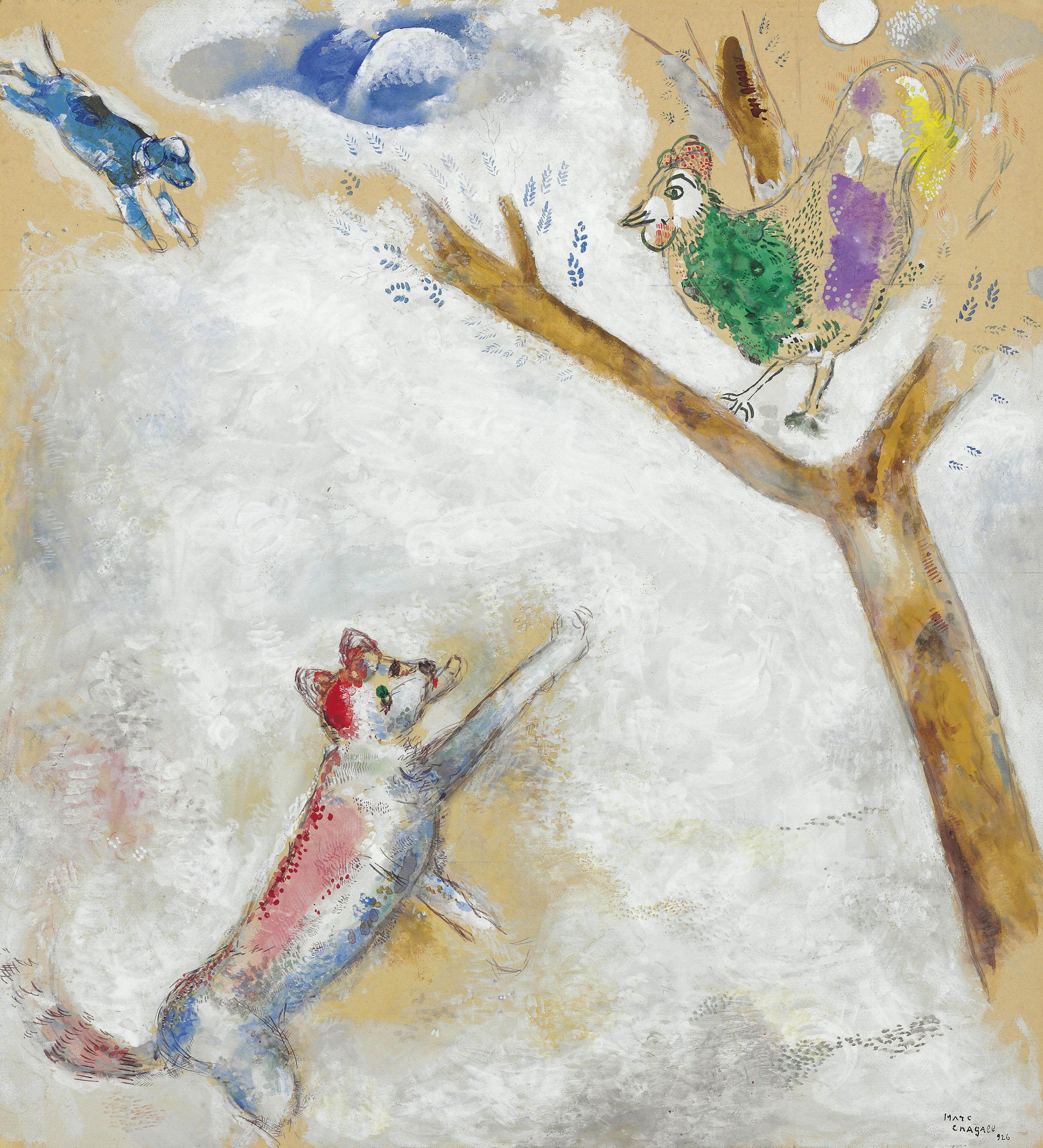 Fables De La Fontaine Illustrées Par Chagall