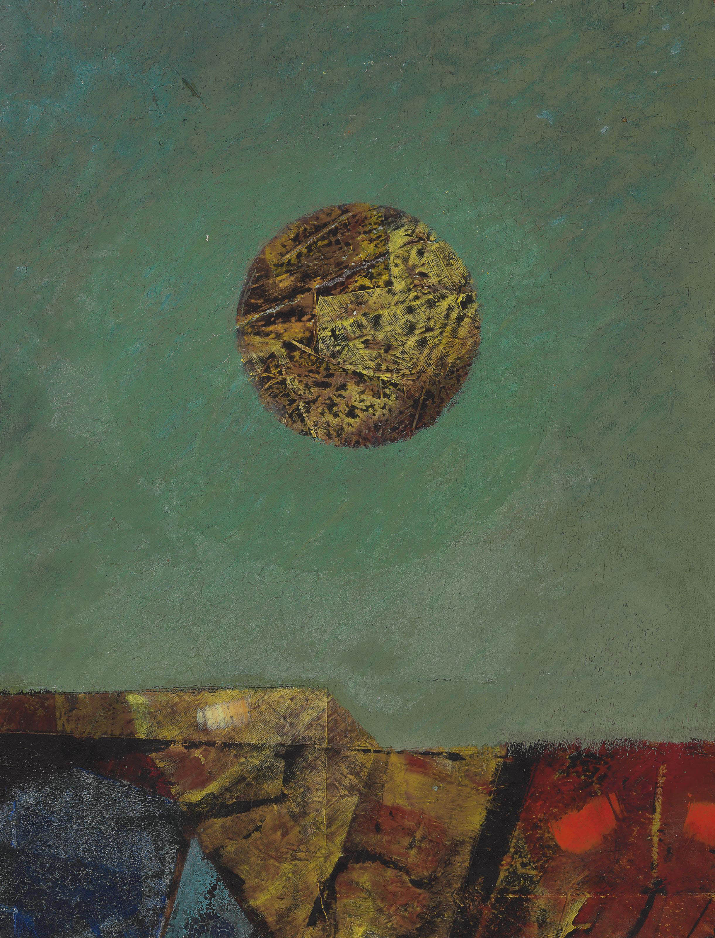 Max Ernst (1891-1976) , Paysage avec Lune | Christie's