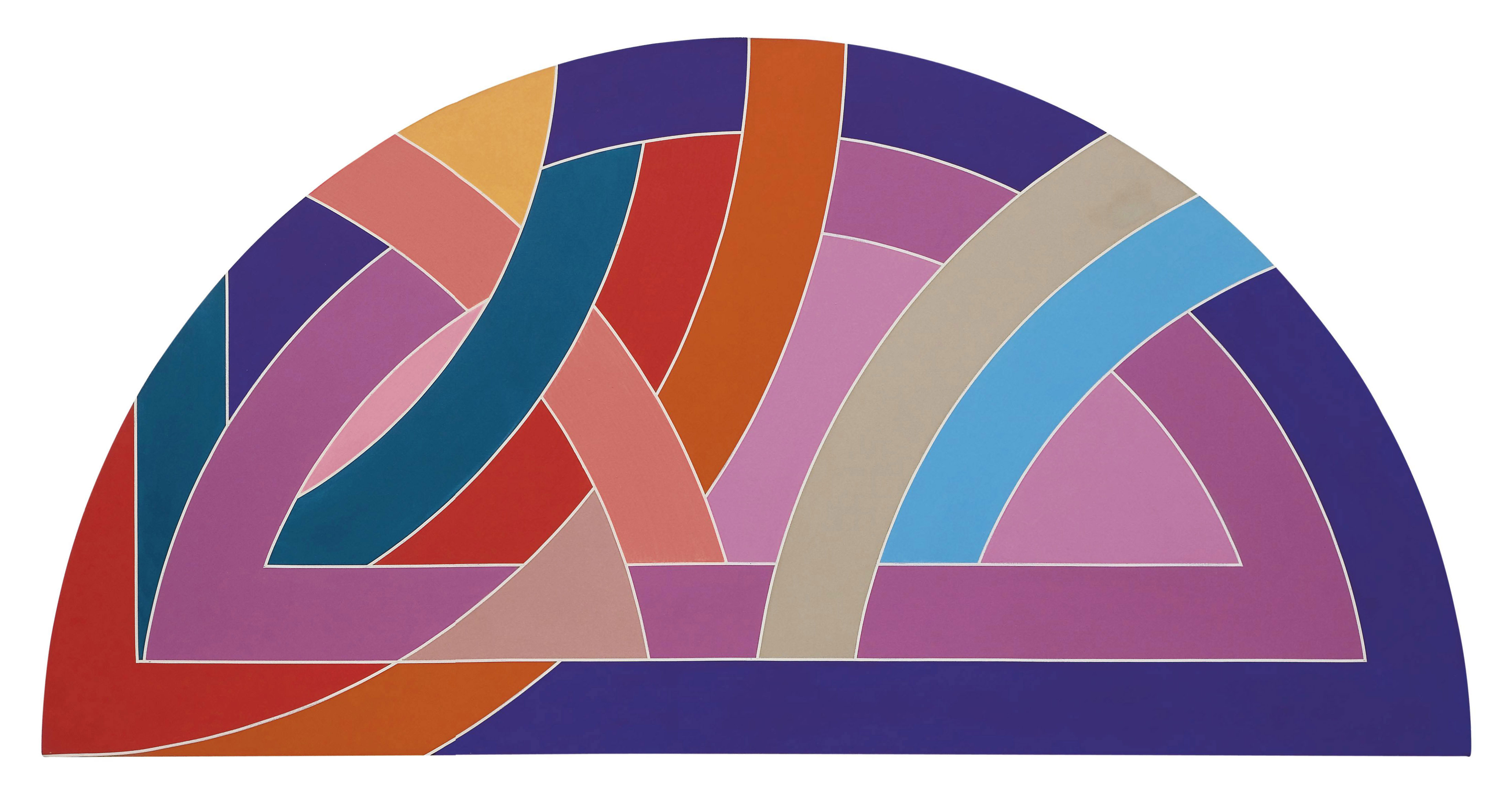 Frank Stella (b. 1936) , Protractor Variation Christie's