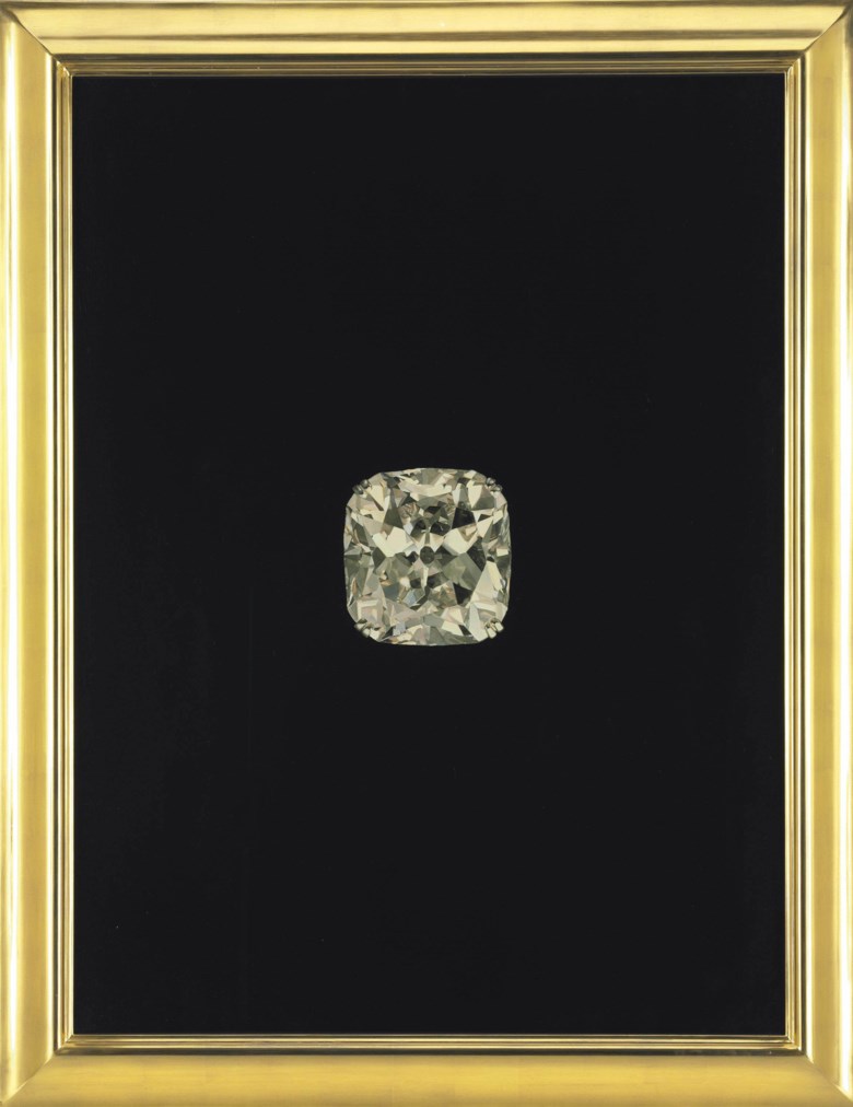Damien Hirst (b. 1965), Polar Star, 2006. Oil on canvas. 48 x 36 in (121.9 x 91.4 cm). Sold for $362,500 on 12 May 2011 at Christie’s in New York