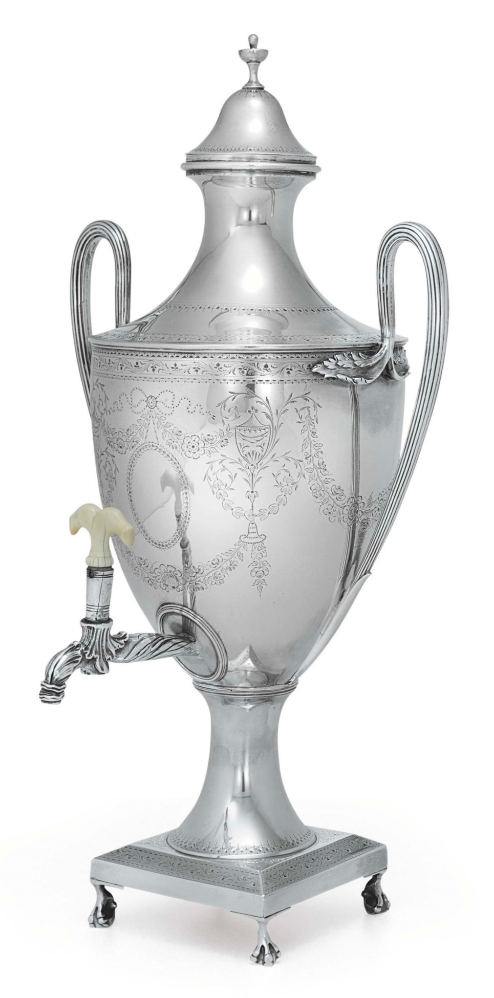 A III SILVER TEA URN**