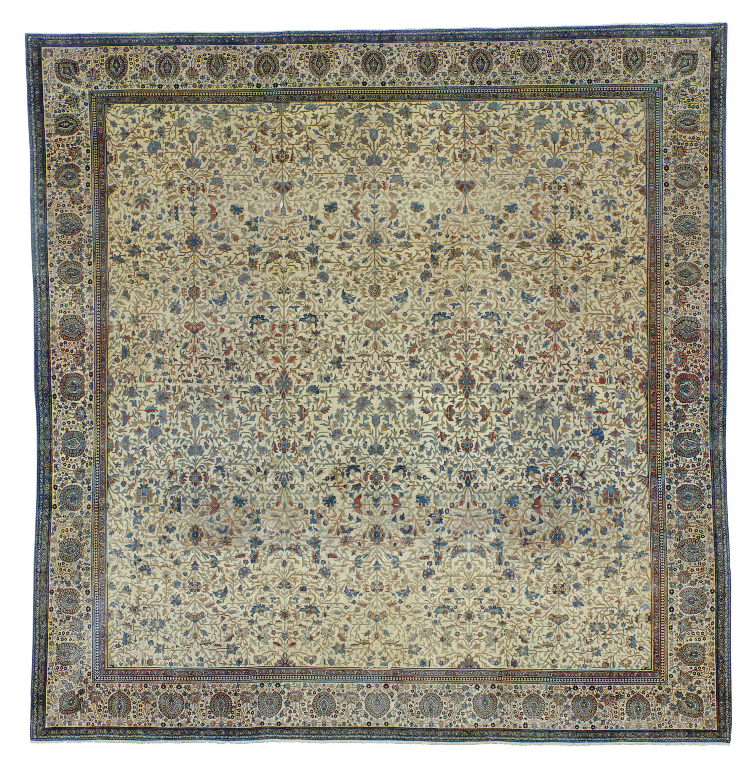 A MOHTASHAM KASHAN CARPET