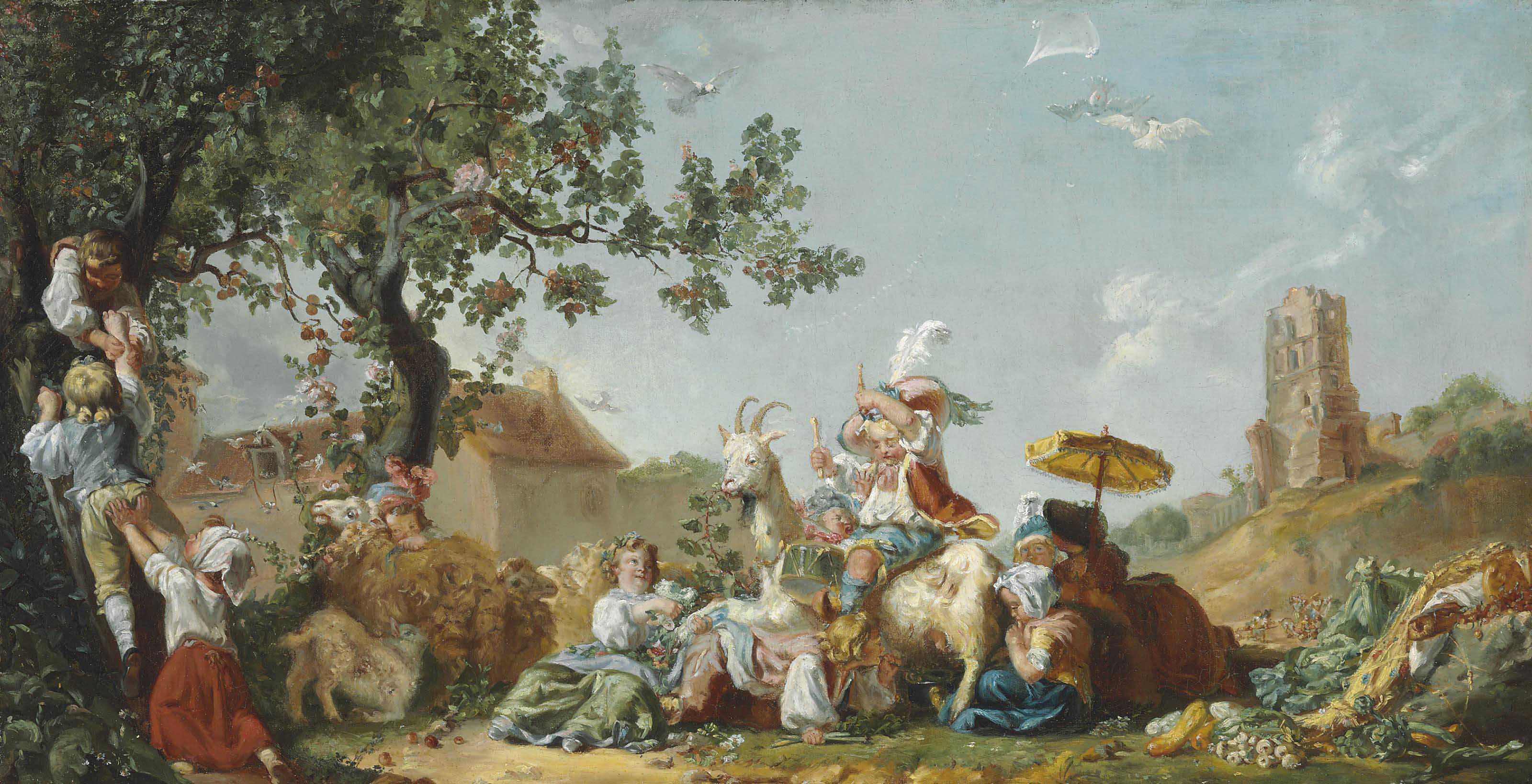 JeanJacques Bachelier (Paris 17241806) , Les Amusements de l'Enfance