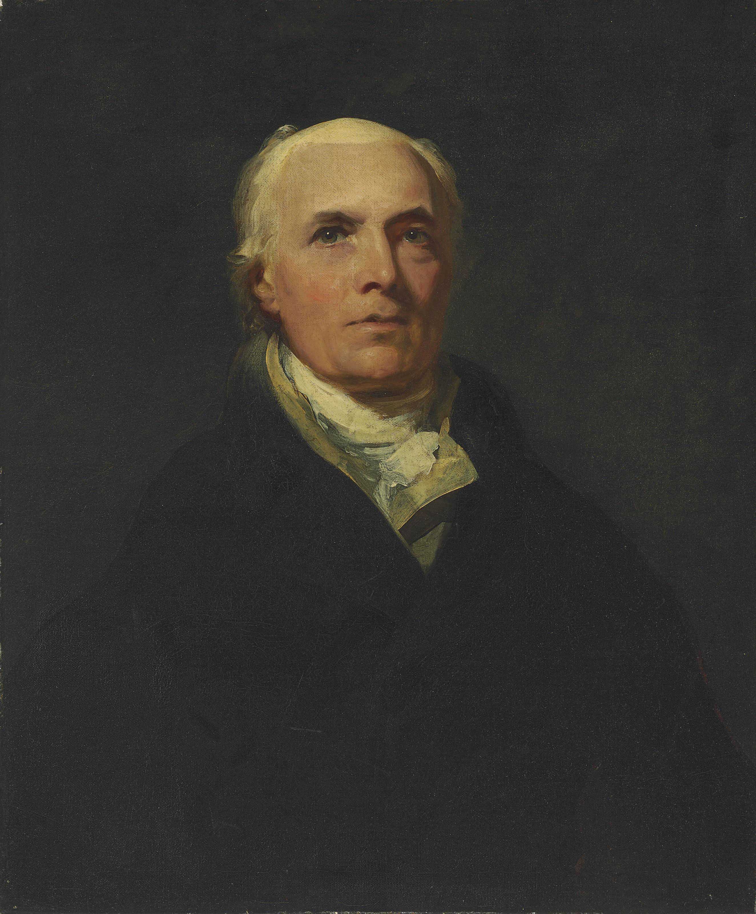 Sir Thomas Lawrence, P.R.A. (Bristol 1769-1840 London) , Portrait of a