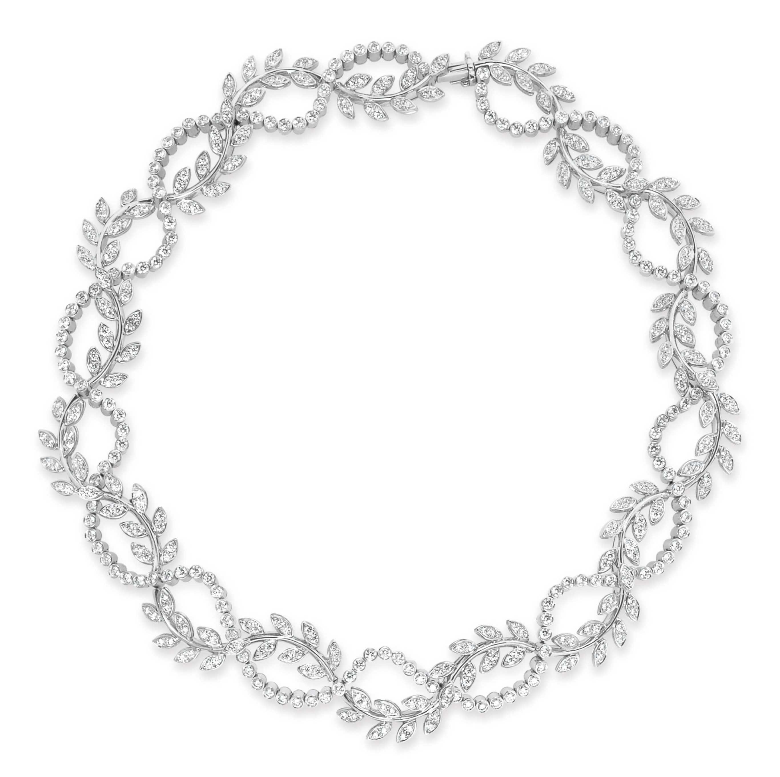 A DIAMOND NECKLACE, BY TIFFANY & CO. Christie's