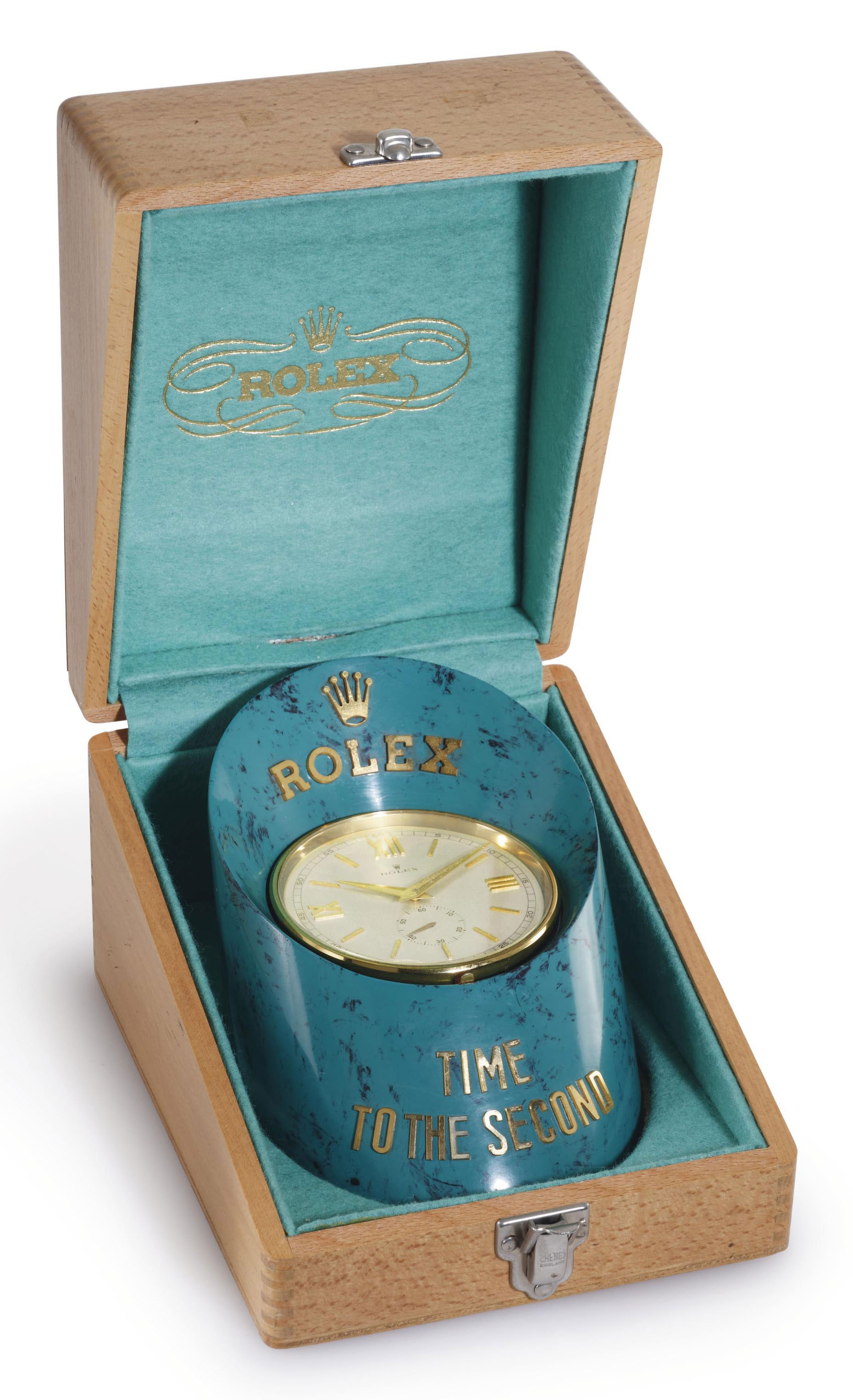 Rolex A Gilt Brass And Painted Desk Clock With Stop Feature And Original Presentation Box Buy rolex wall clock to enjoy amazing deals and discounts. christie s