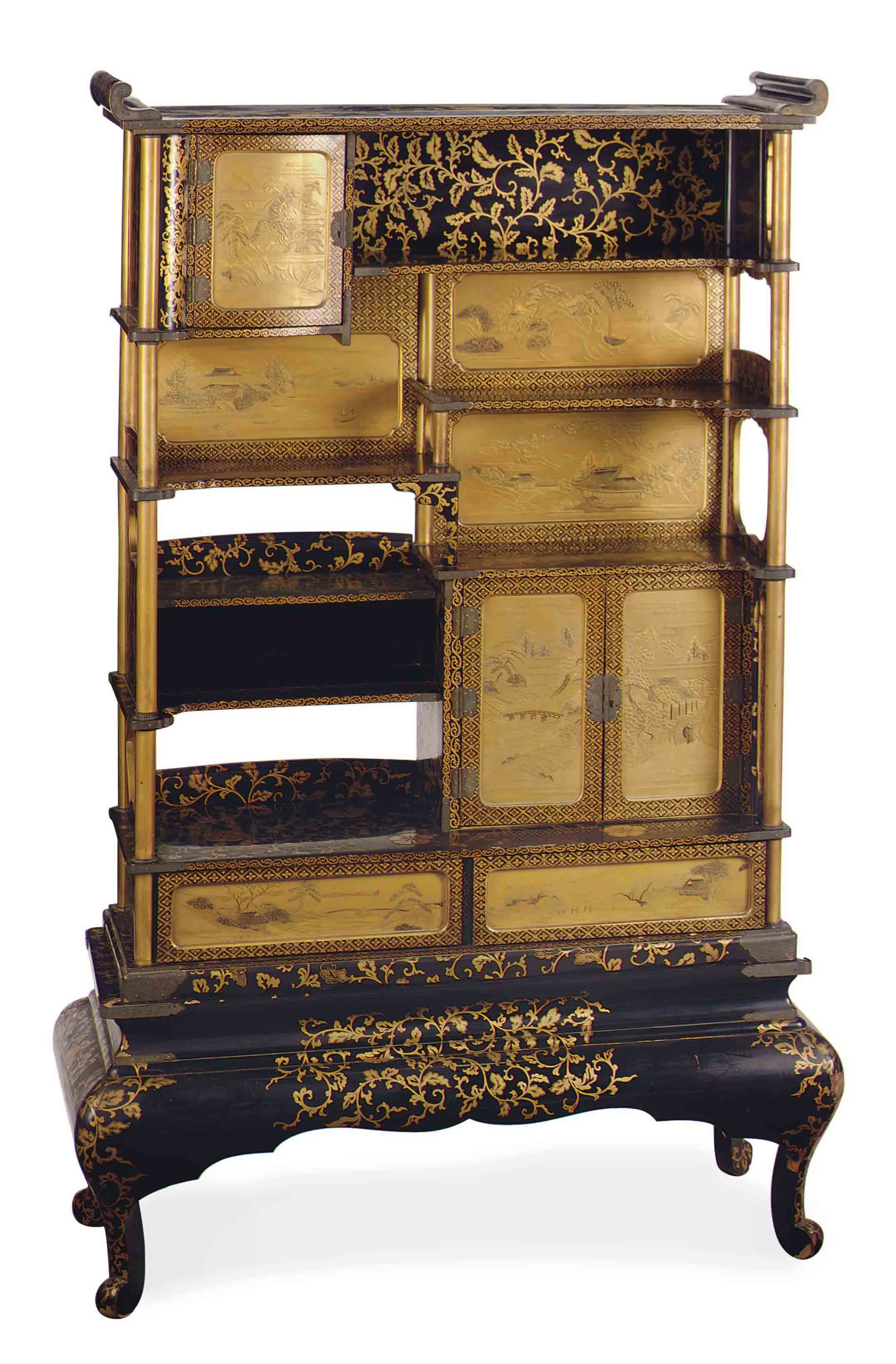A JAPANESE LACQUER ON STAND, , LATE 19TH/EARLY 20TH CENTURY (MEIJI PERIOD), Christie's