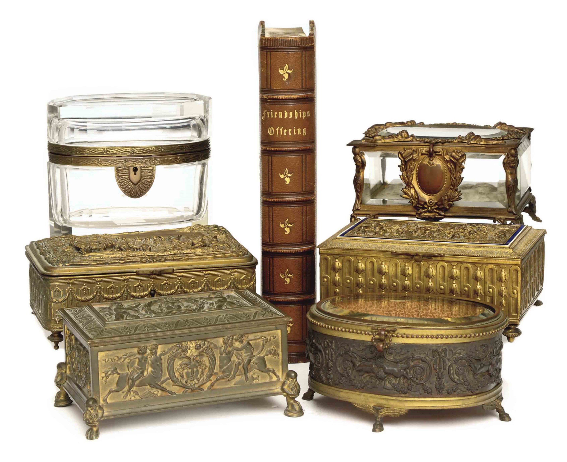 A GROUP OF SEVEN BOXES, , LATE 19TH/20TH CENTURY, Christie's