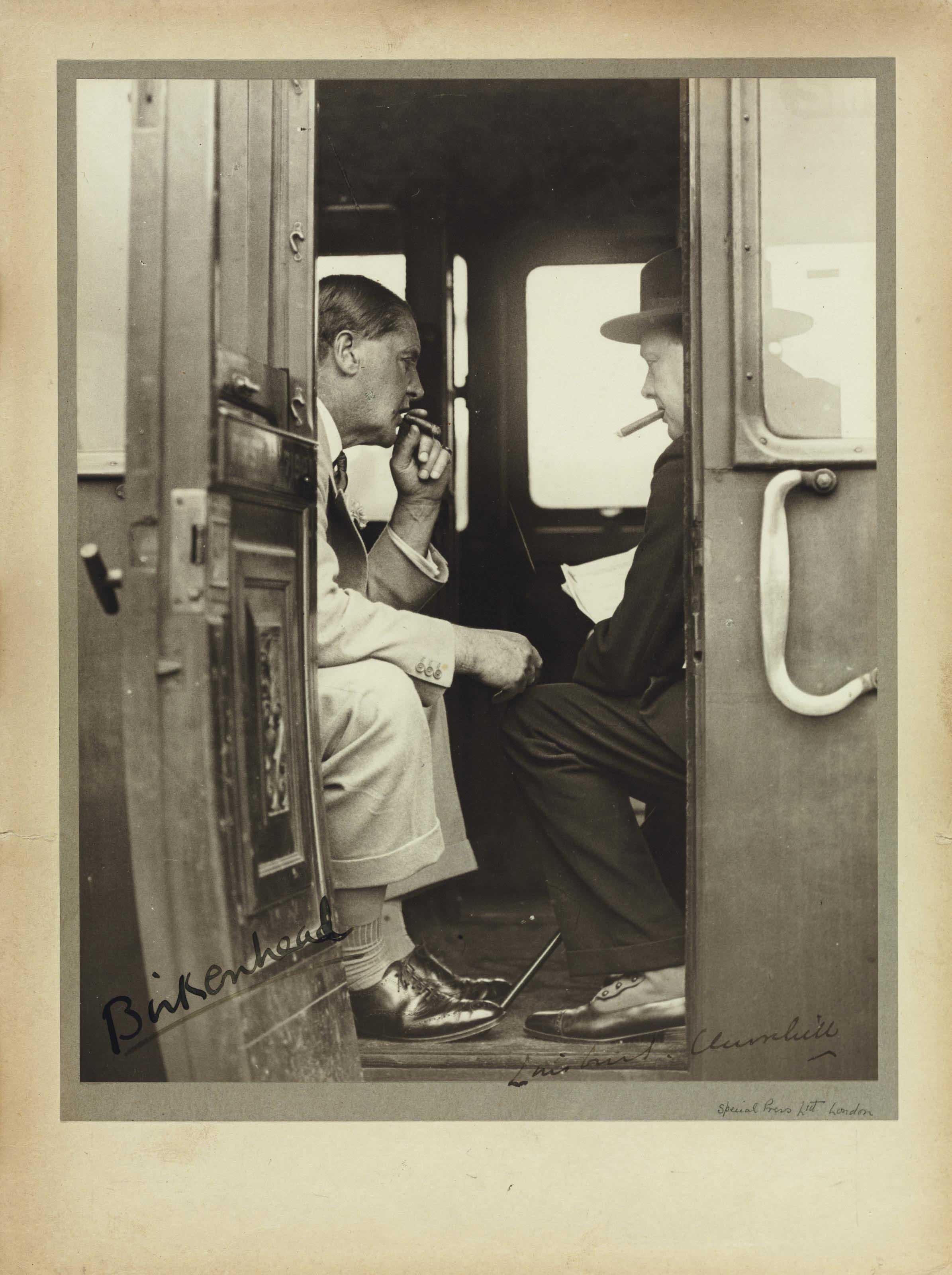 CHURCHILL, Winston S. and SMITH, F. E. (Lord Birkenhead) (1872-1930