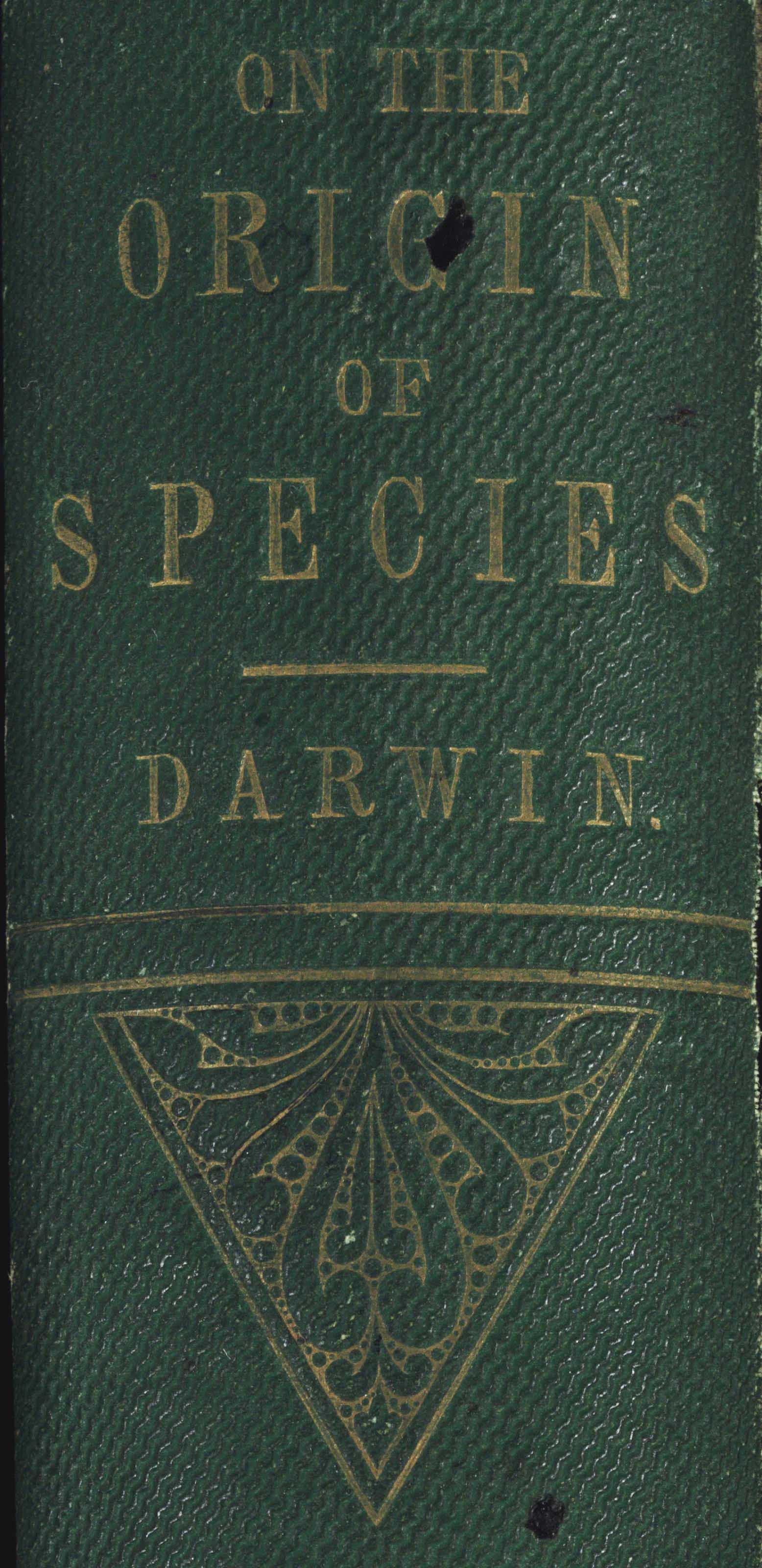 DARWIN, Charles (18091882). On the Origin of Species by Means of