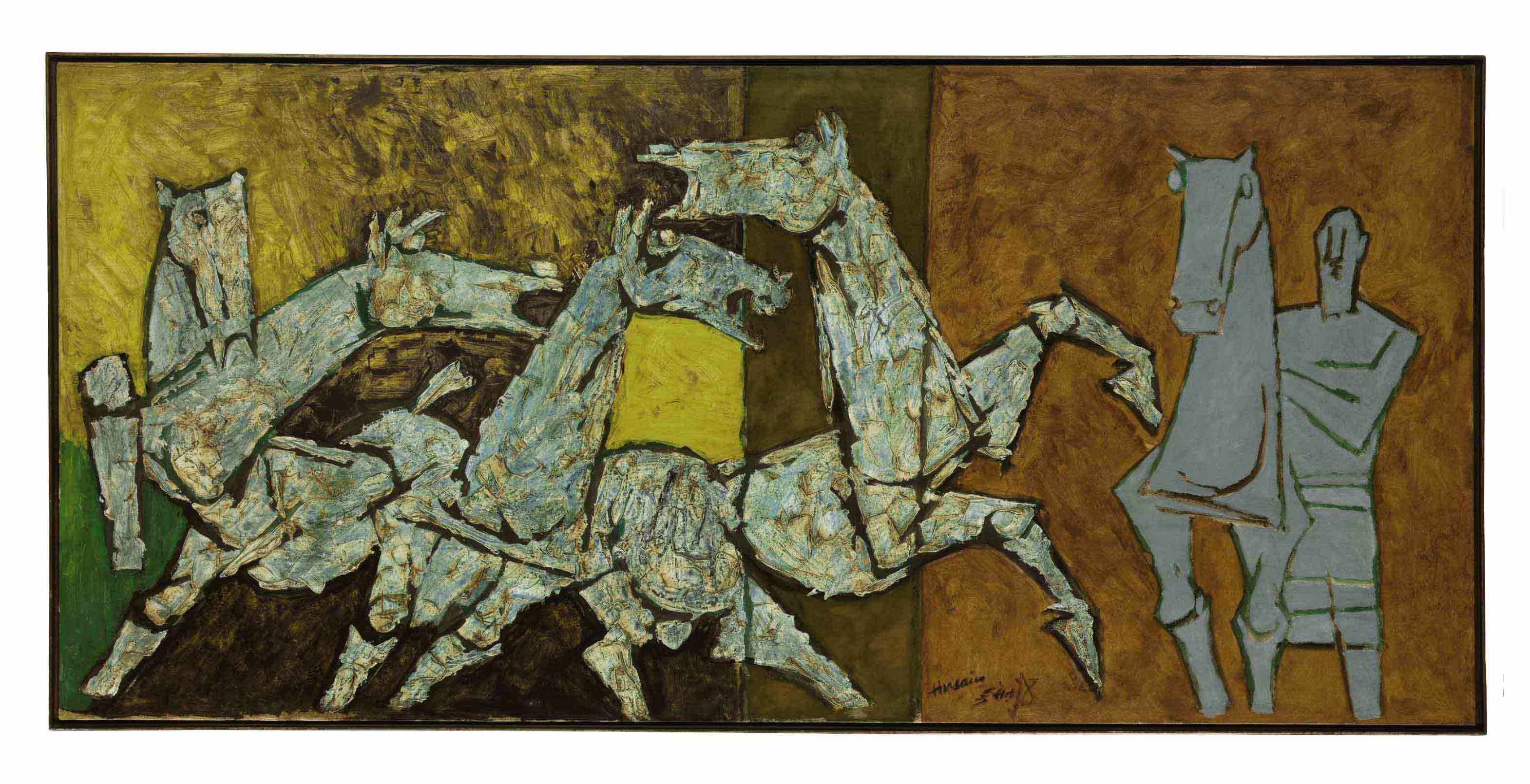 Maqbool Fida Husain 1915 2011 A wide variety of painting for sale options are available to you, such as subjects, style, and support base.