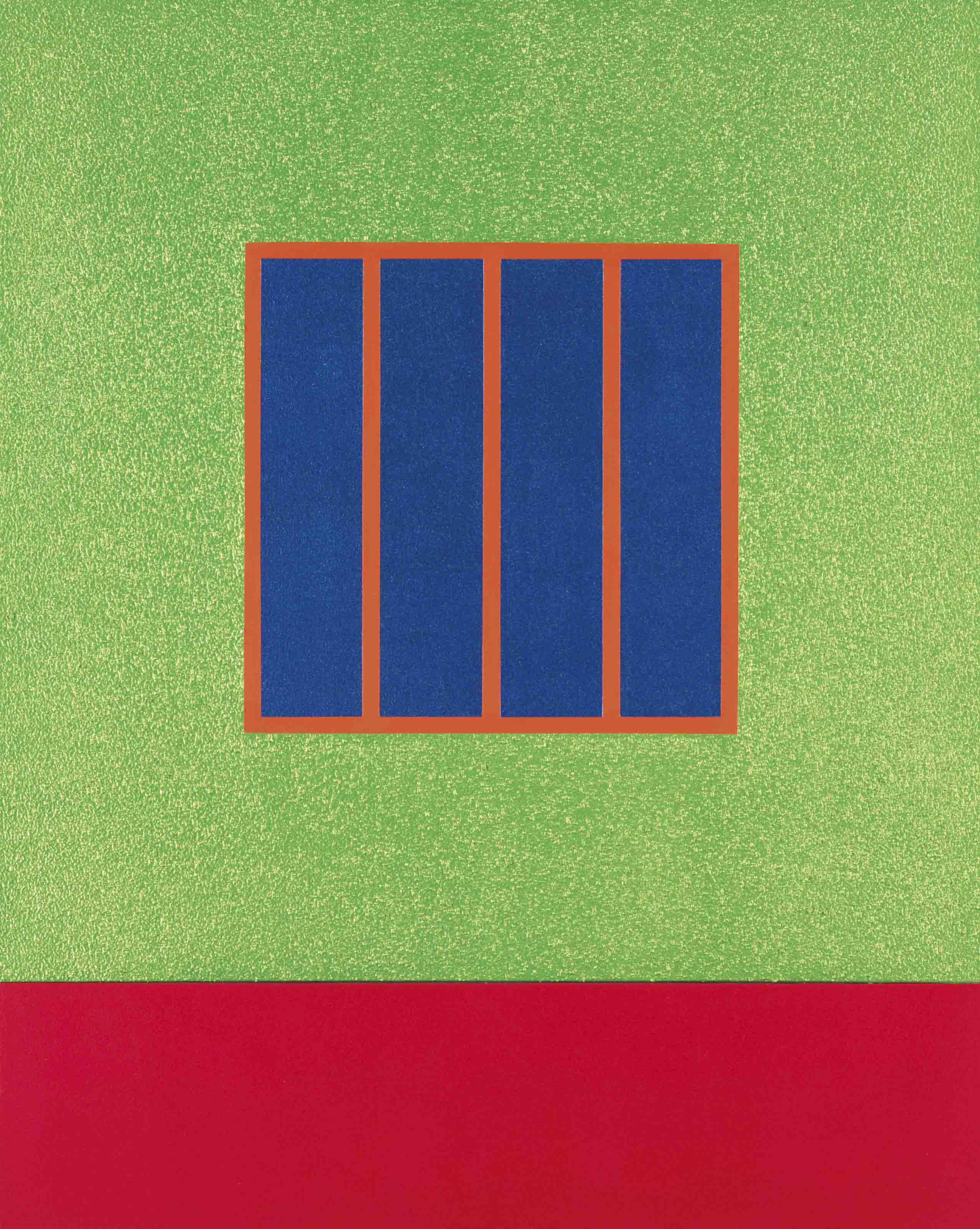 Peter Halley (b. 1953) , Green Prison Christie's