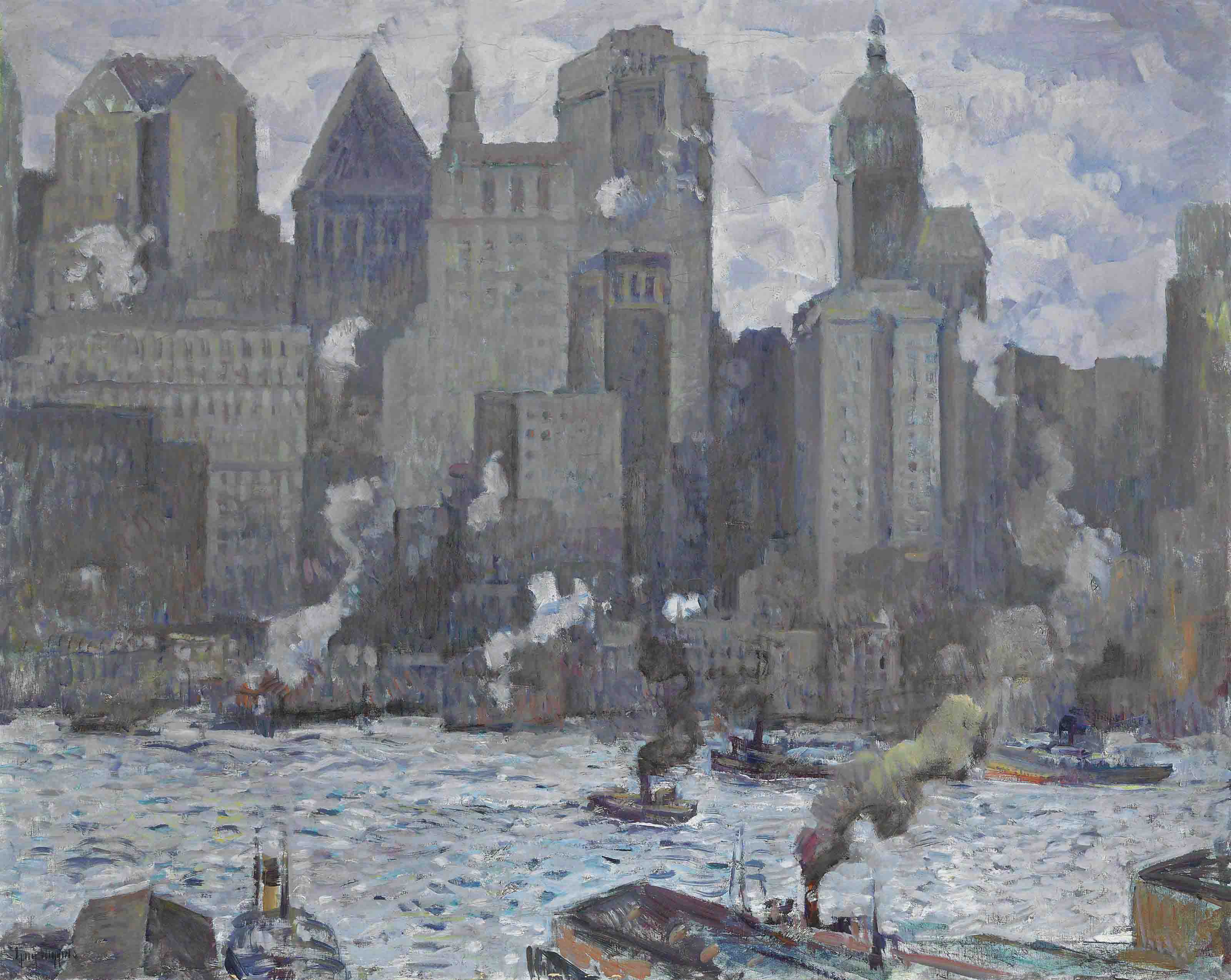 Guy Wiggins (18831962) , New York Christie's