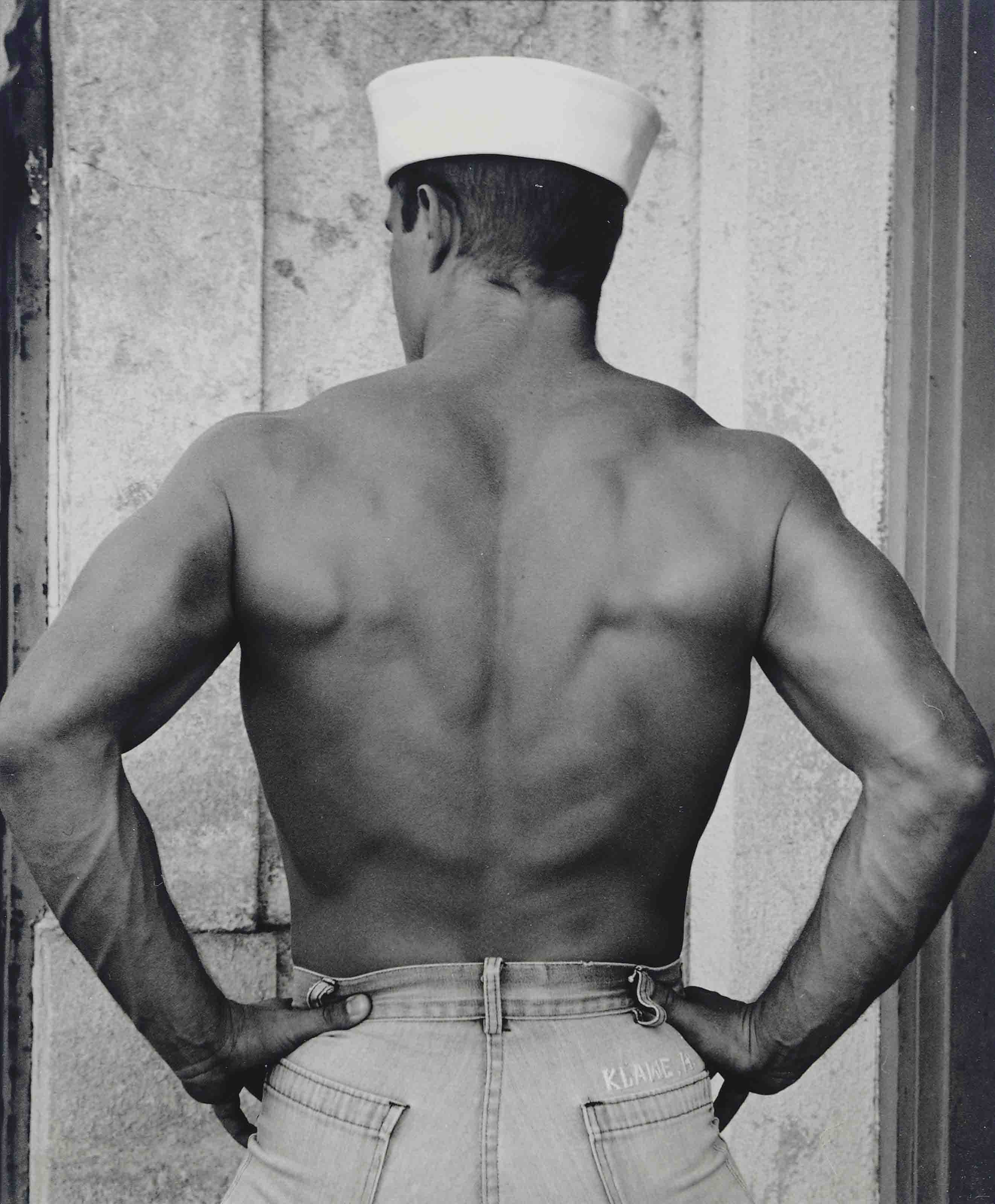 BRUCE WEBER (B. 1946) , Zor's Back, Sailor Hat, Waikiki, 1982 | Christie's