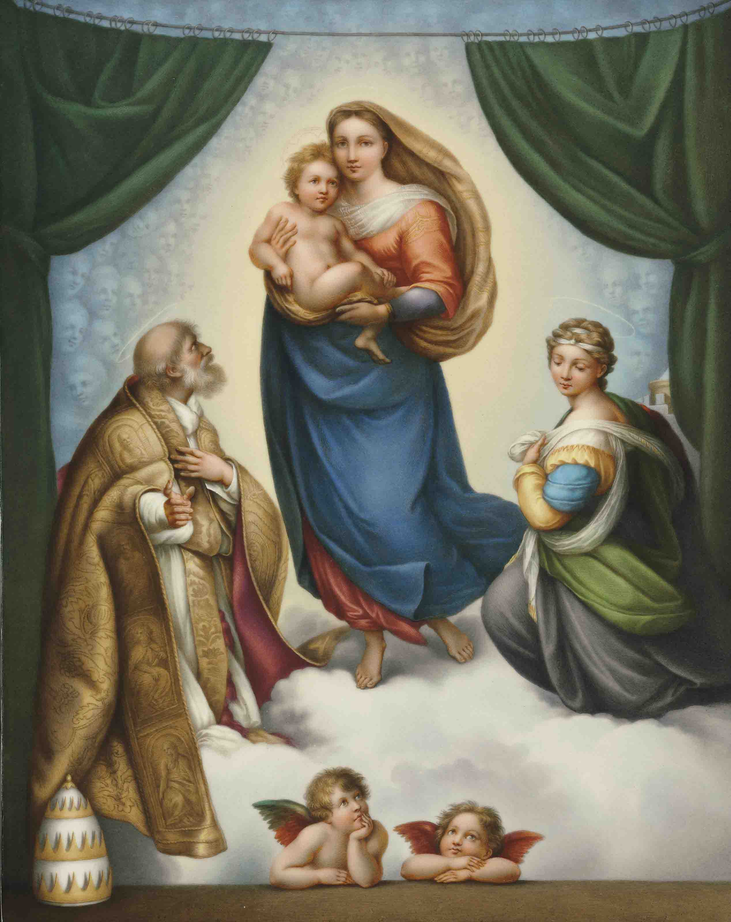Raphael Sistine Madonna And Hitler