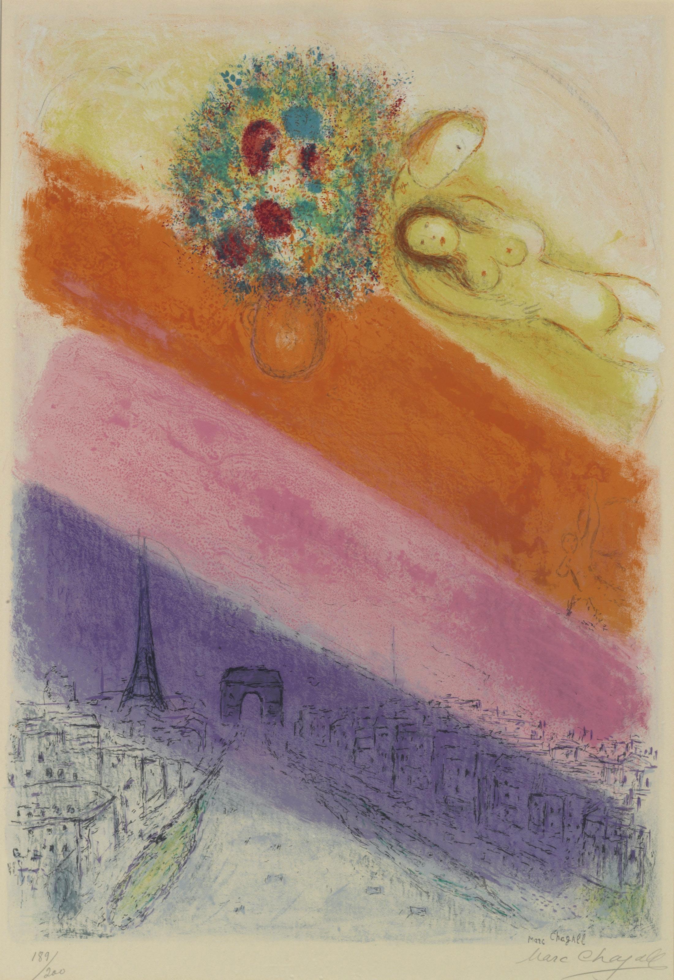 After Marc Chagall By Charles Sorlier 1921 1990 Les Champs Elysees Charles Sorlier 6 1950s Prints Multiples Christie S