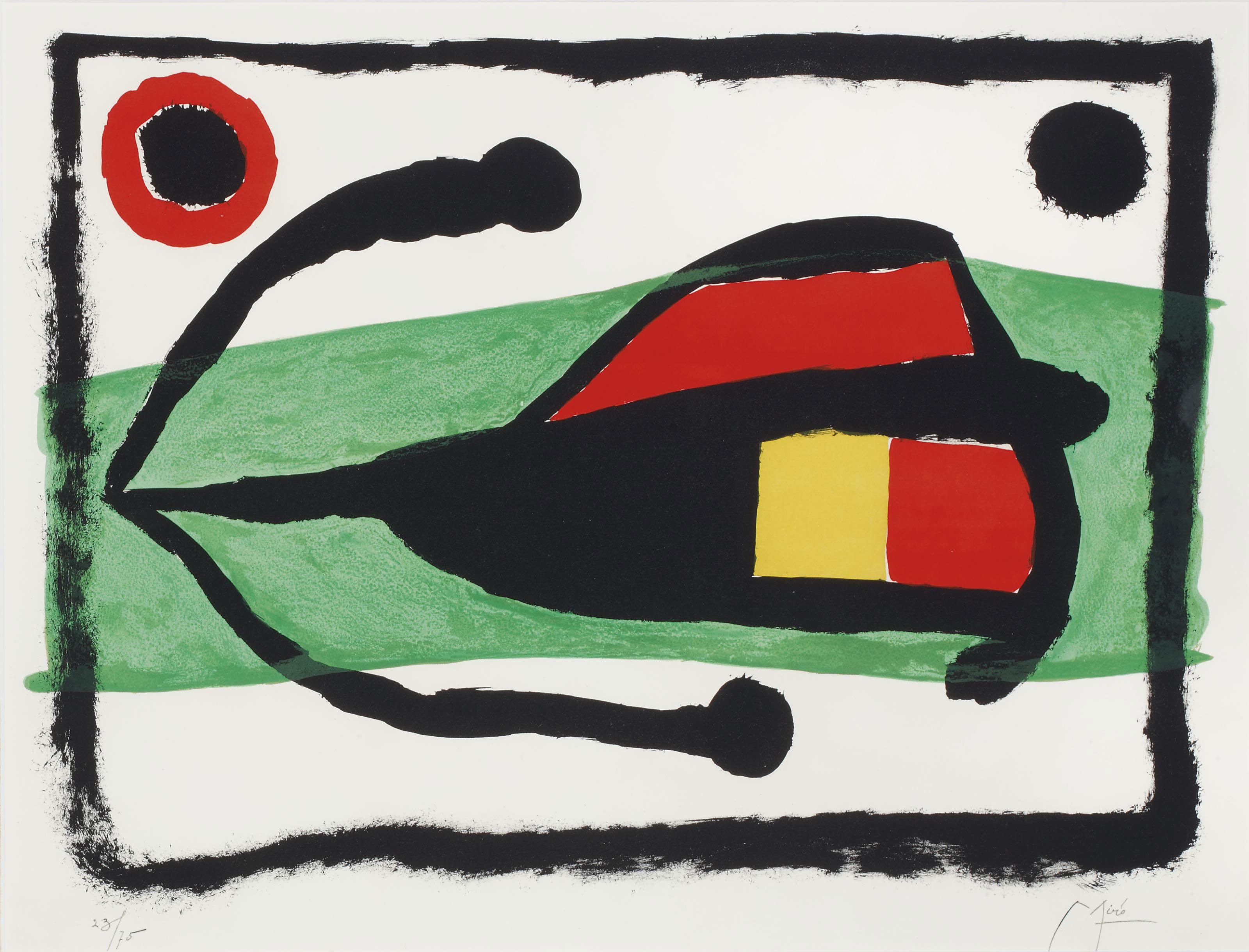 JOAN MIRO , Barcelona XXXV, from Barcelona Series (M. 40