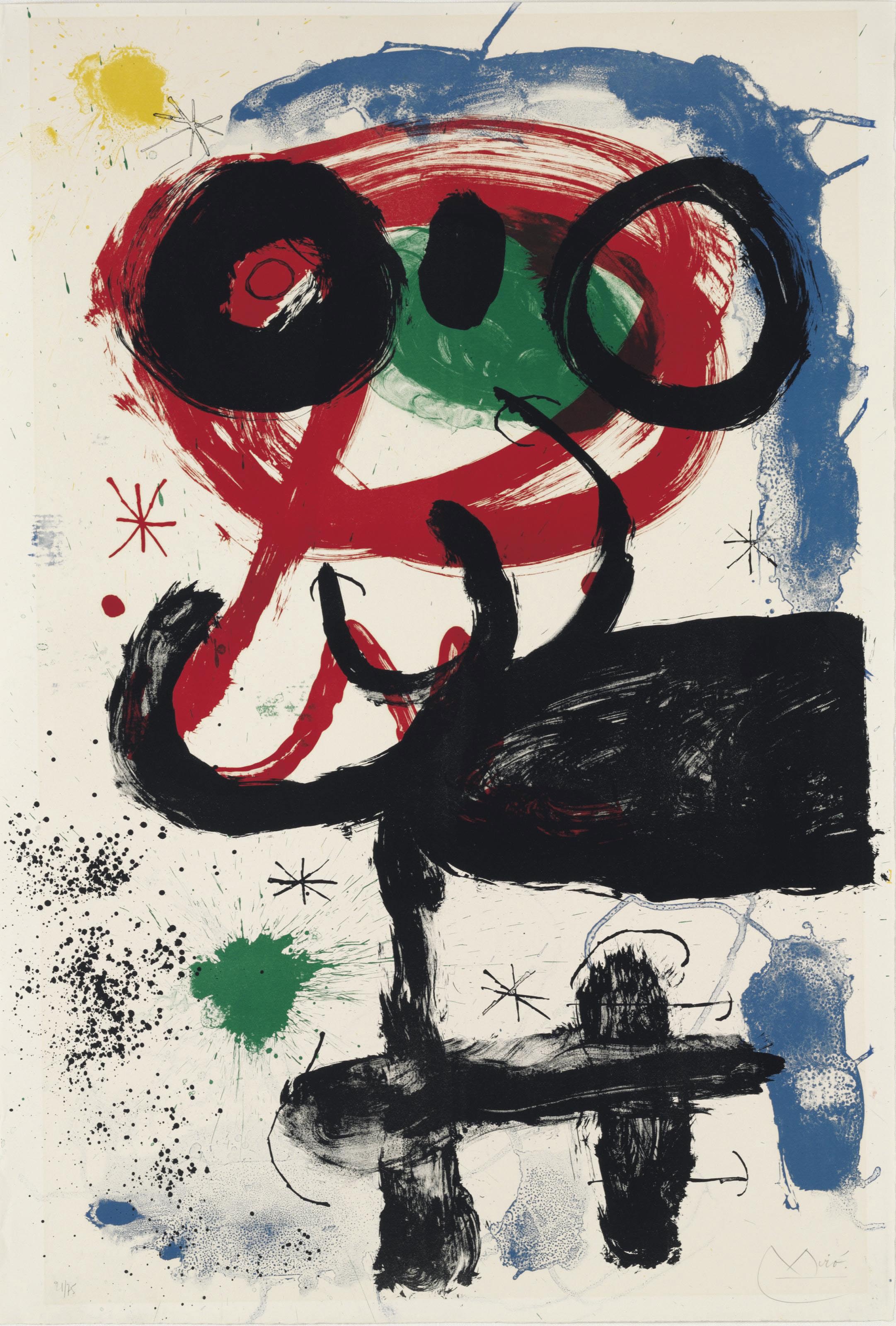JOAN MIRO , Barcelona XXXV, from Barcelona Series (M. 40