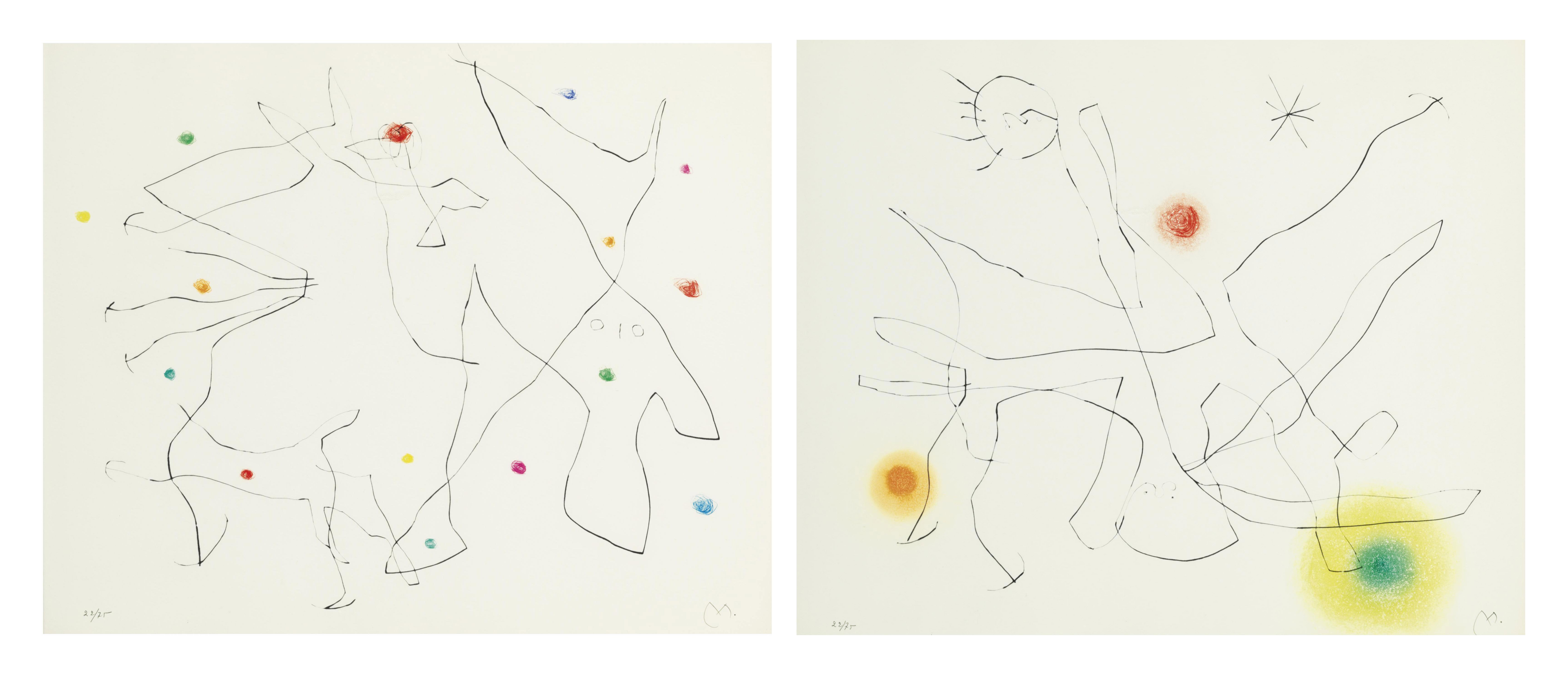 JOAN MIRO , Barcelona XVIII, from Barcelona Series (M. 23