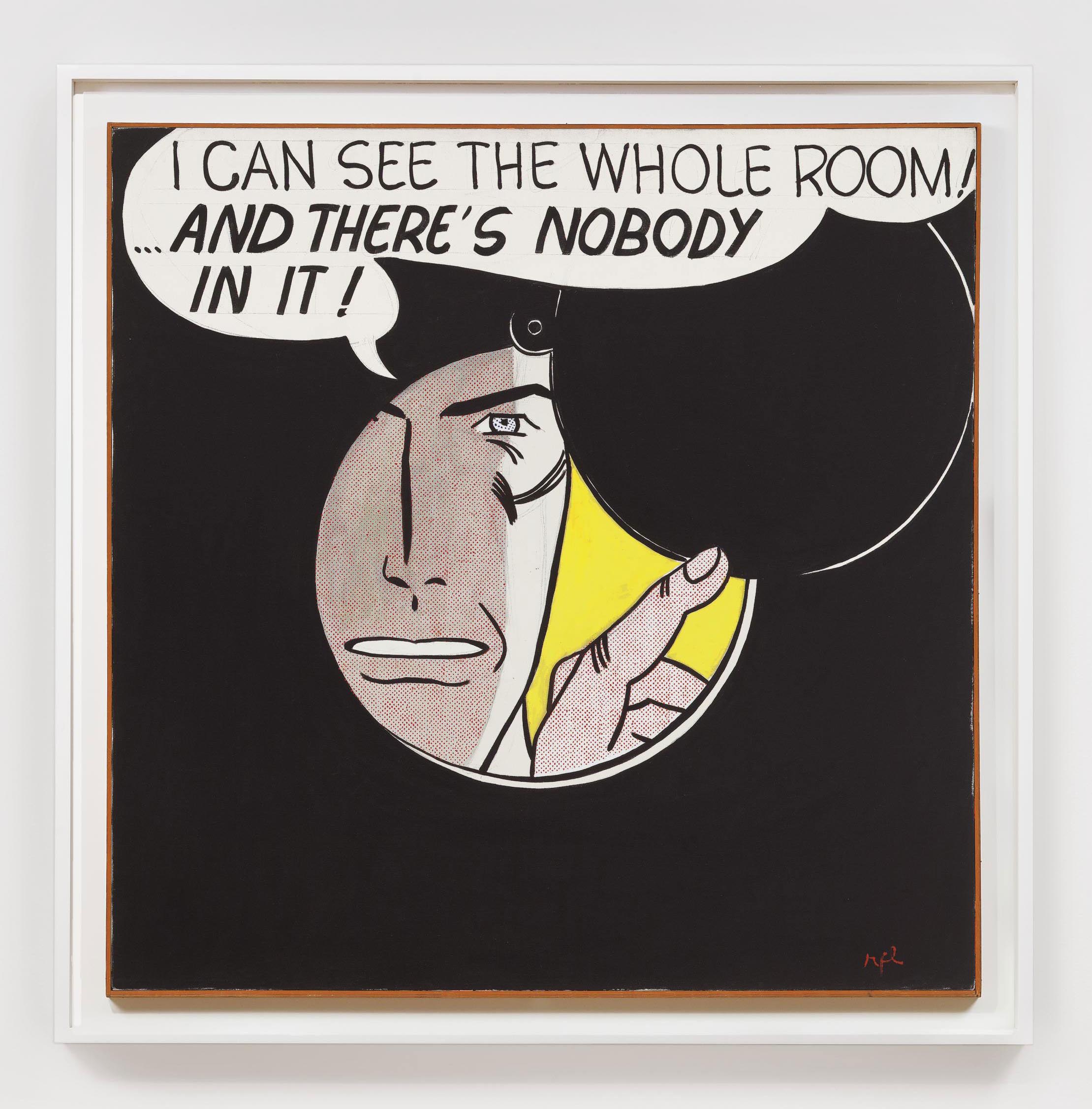 Roy Lichtenstein 1923 1997 I Can See The Whole Room