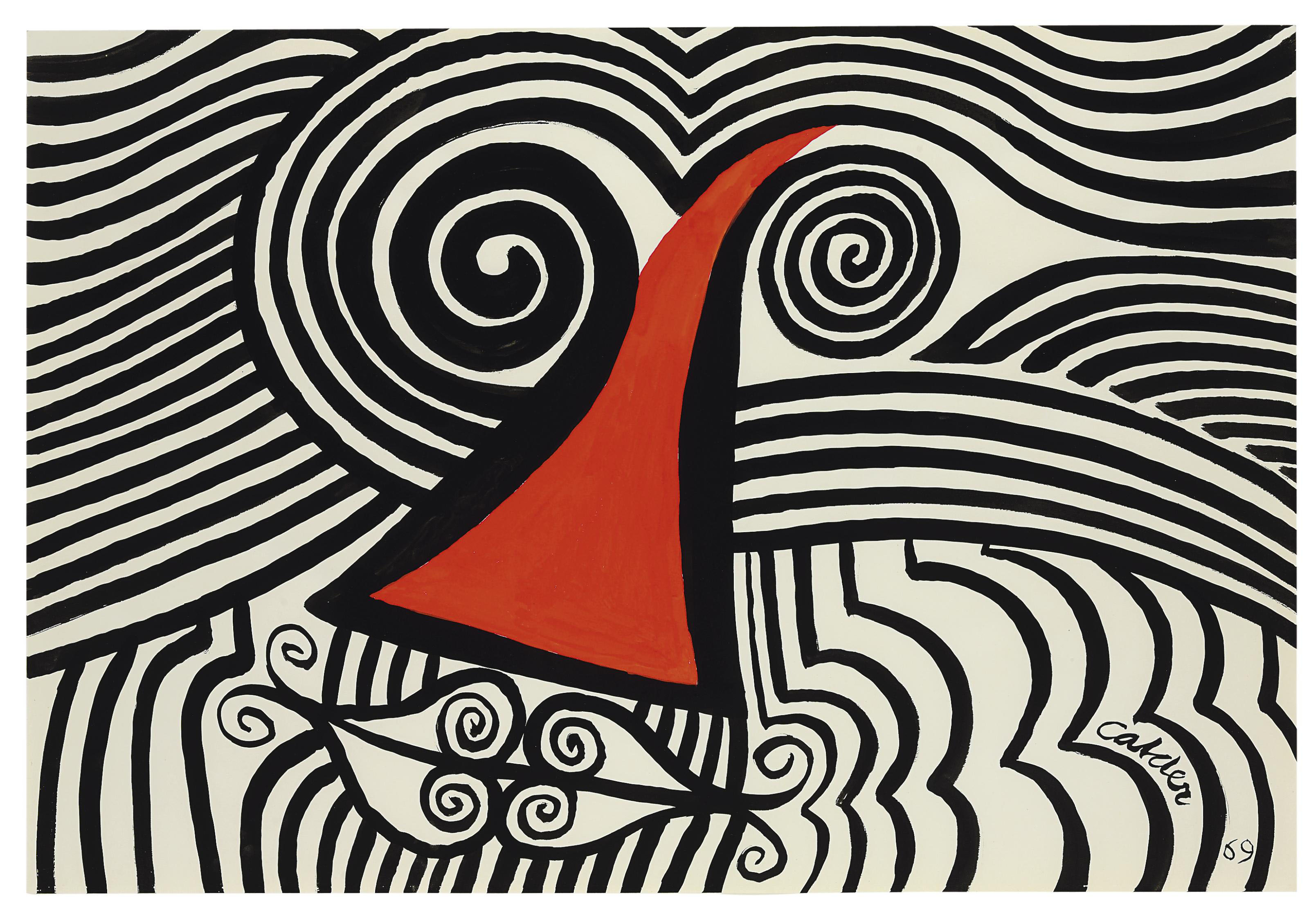 Alexander Calder (1898-1976) , Loopy Face | Christie's