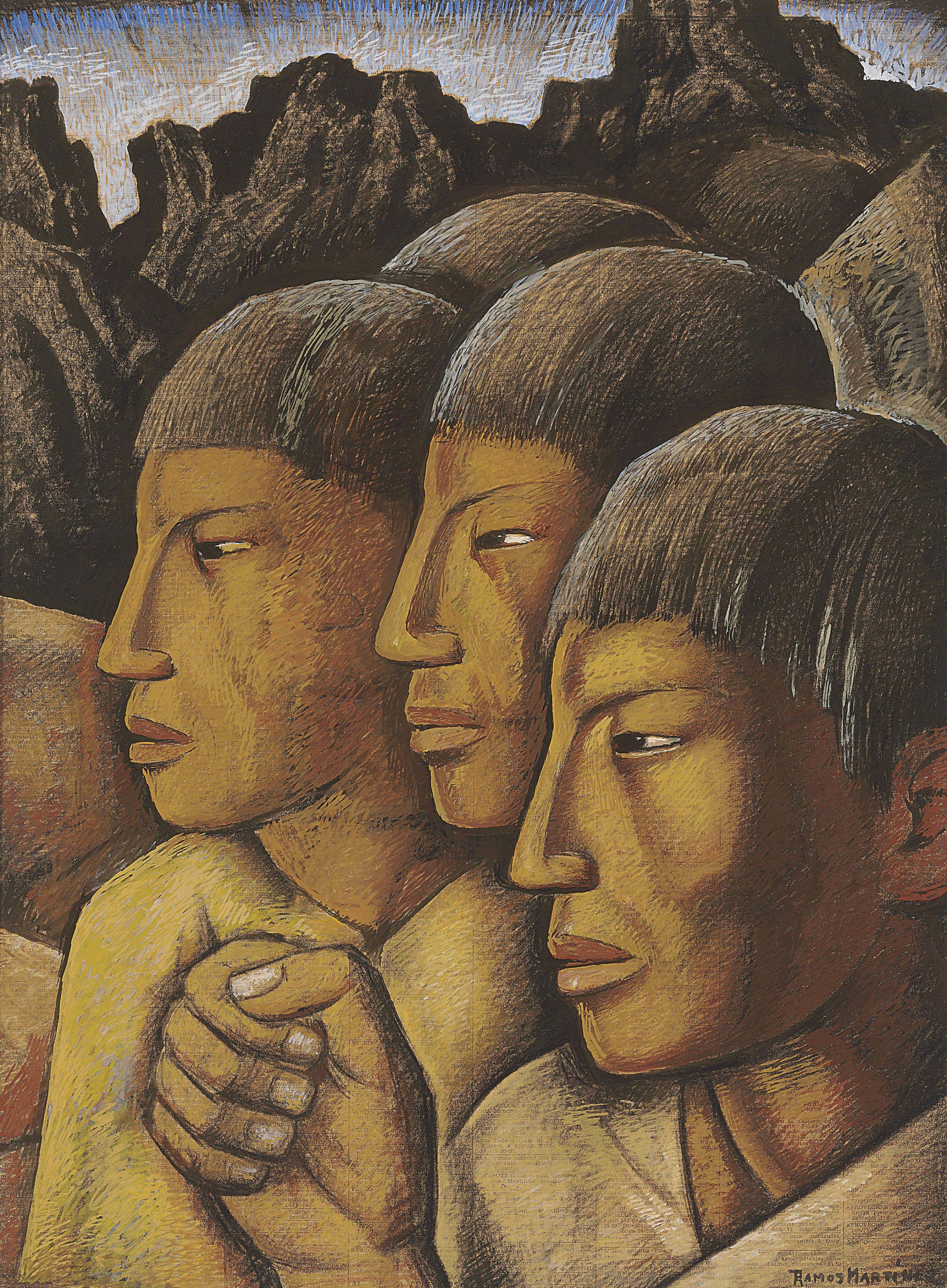 Alfredo Ramos Martínez (Mexican 18711946) , Campesinos Christie's